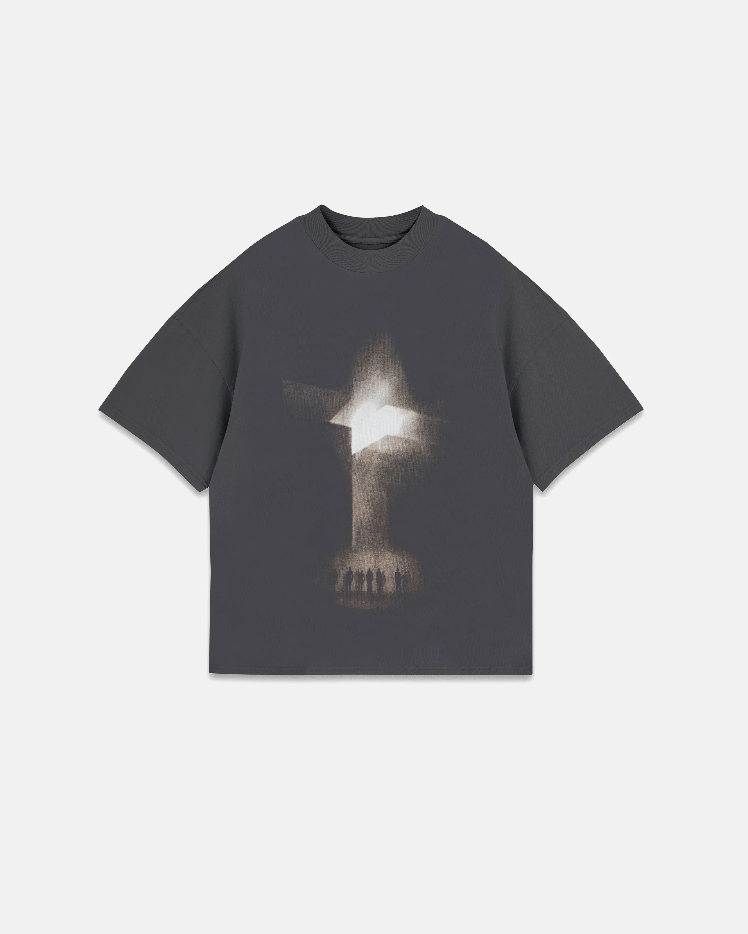 94' Crosslight Boxy Fit Tshirt Vintage Gray