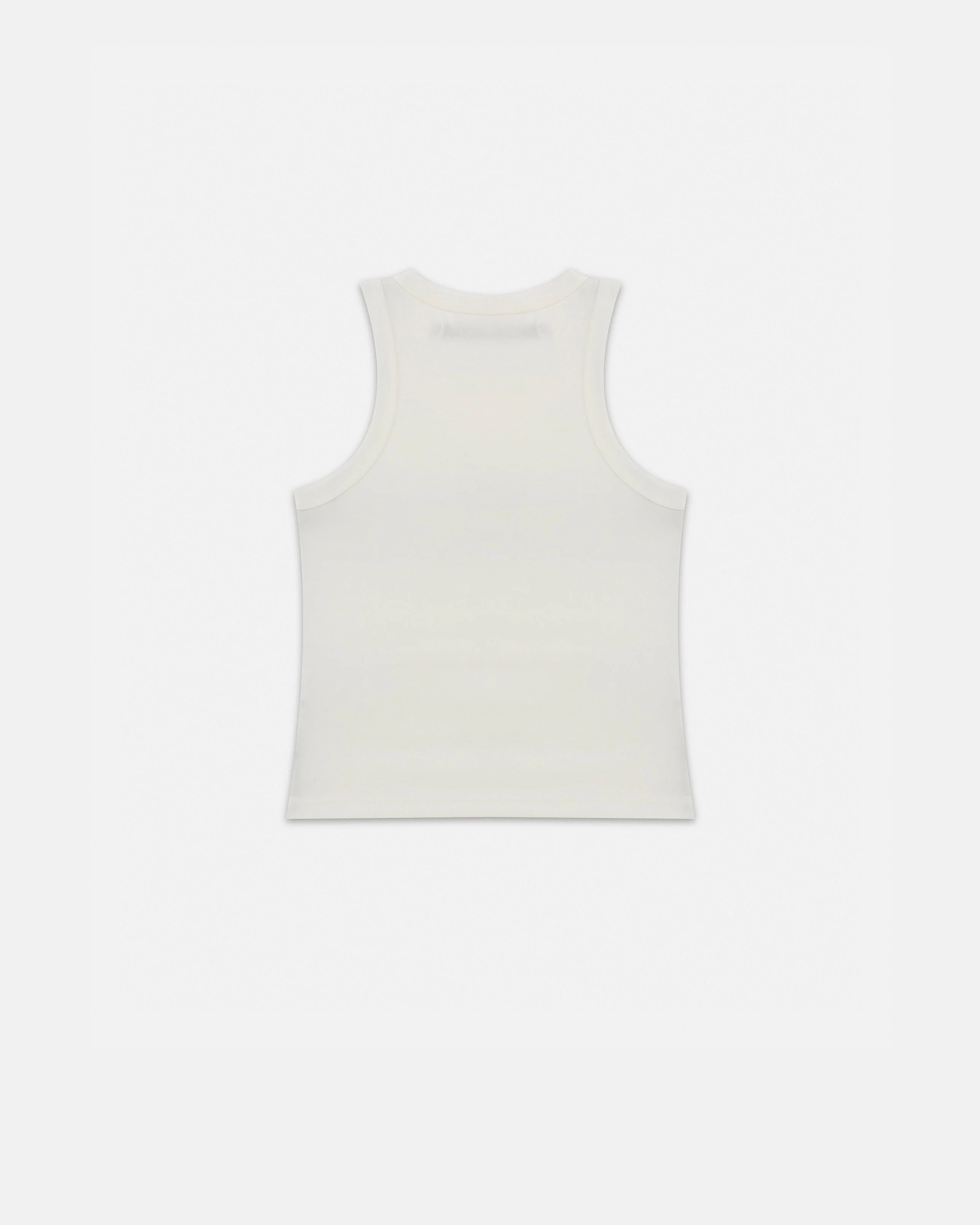 94' Gothic U Halter Tank Top White - Image 3