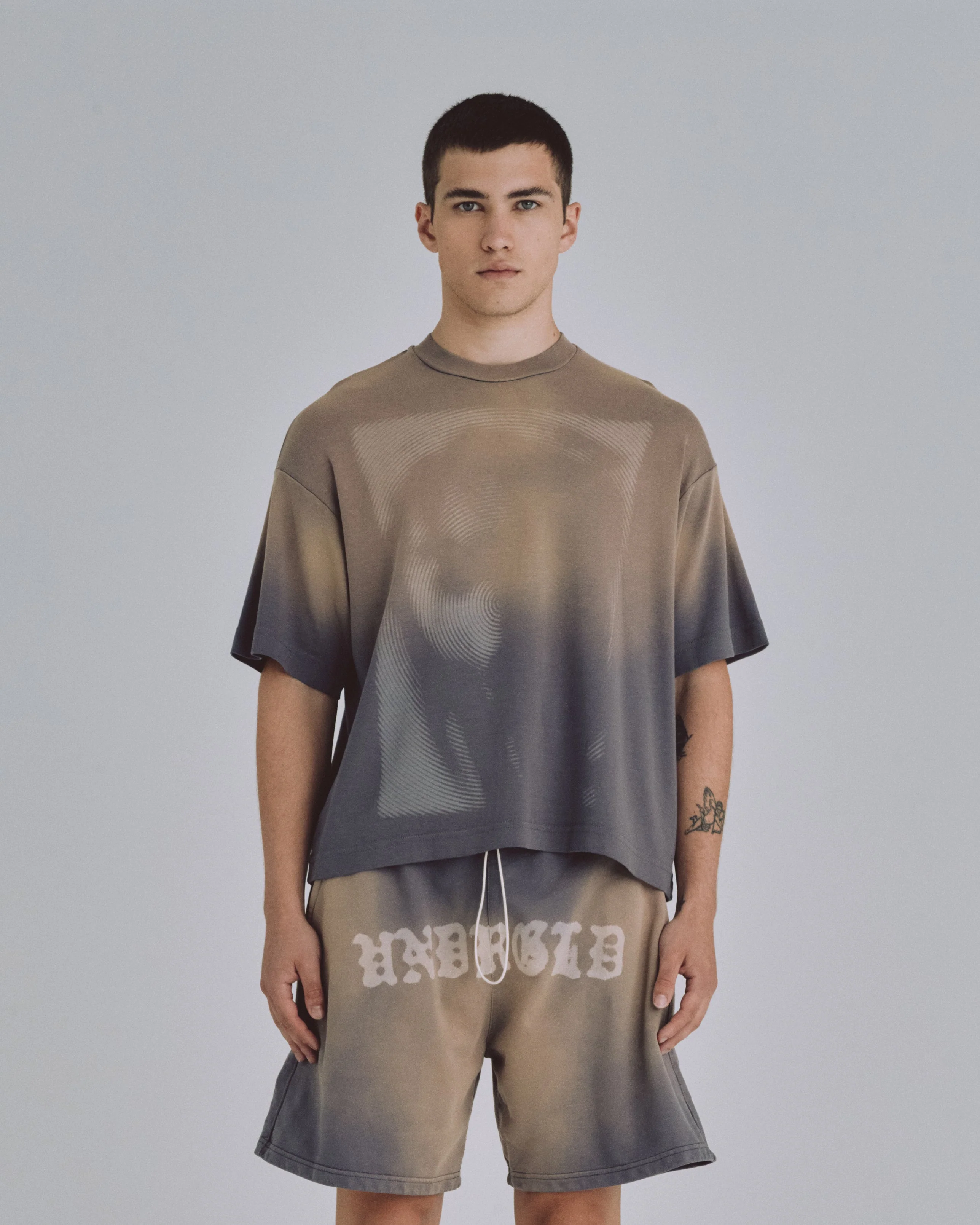 94' Mater Boxy Fit Tshirt Dirty Brown - Image 8