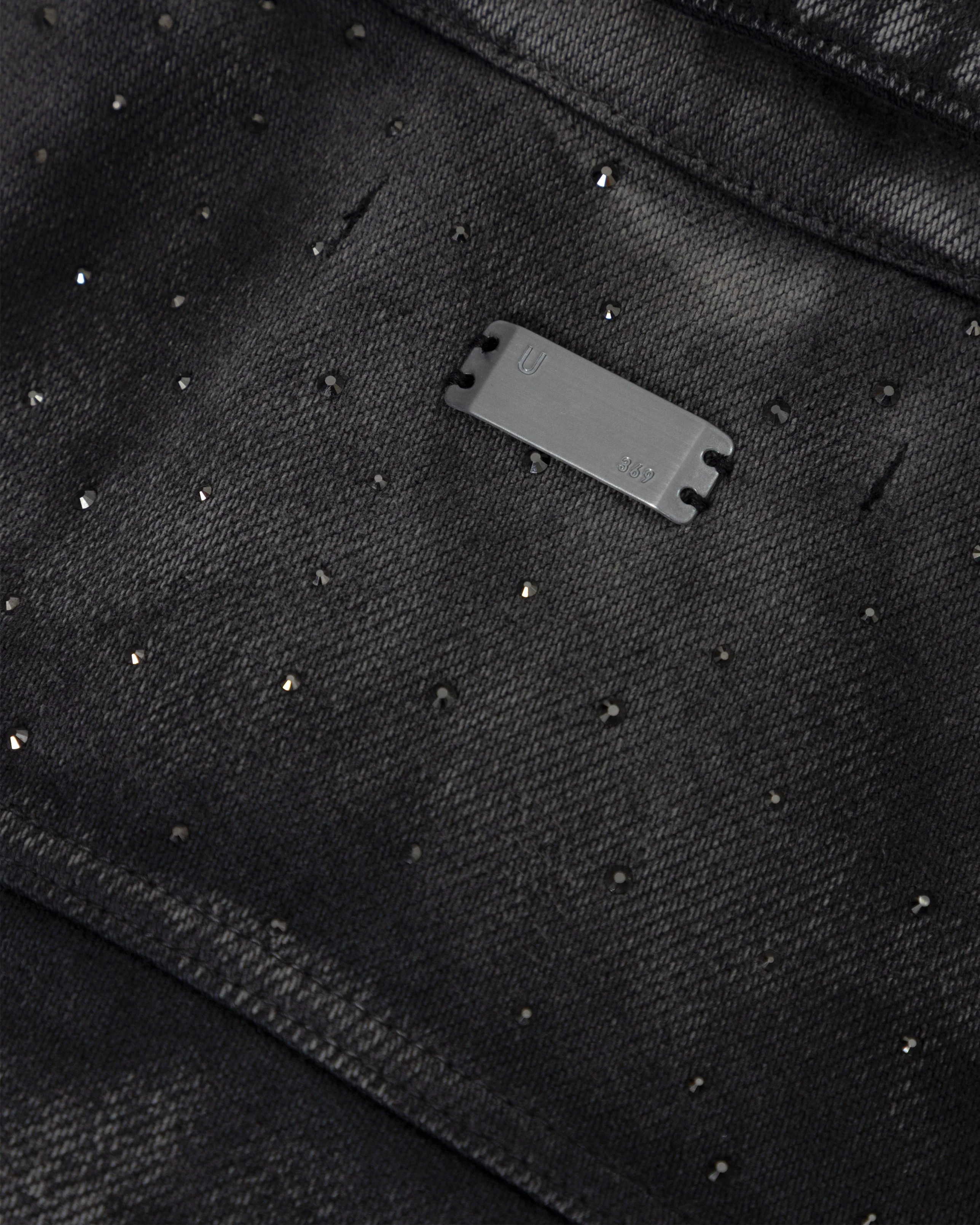 94' UNDRGLD Double Destroyed Jacket Vintage Gray - Image 6