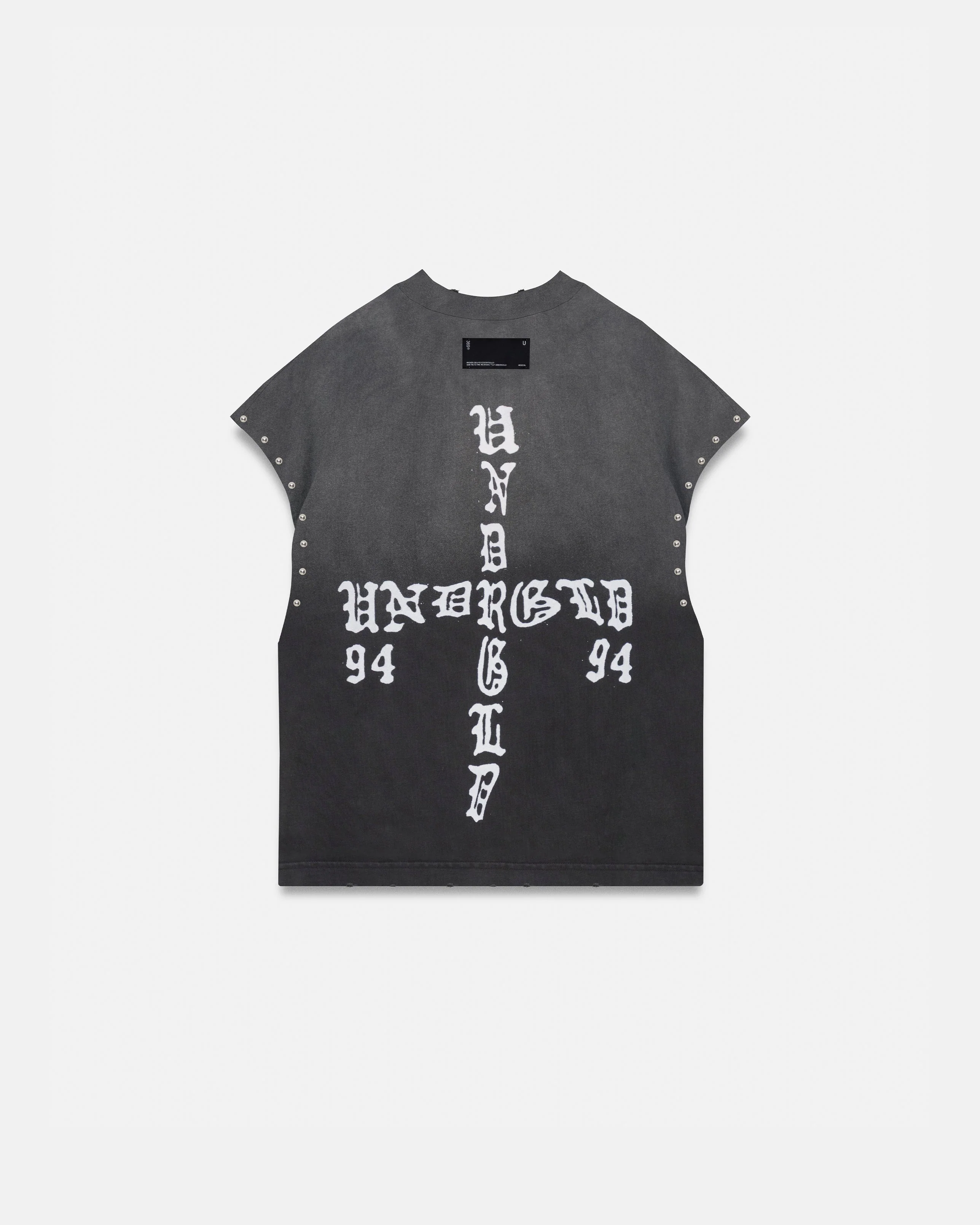 94' UNDRGLD Sleeveless Tshirt Sandblast Black - Image 3