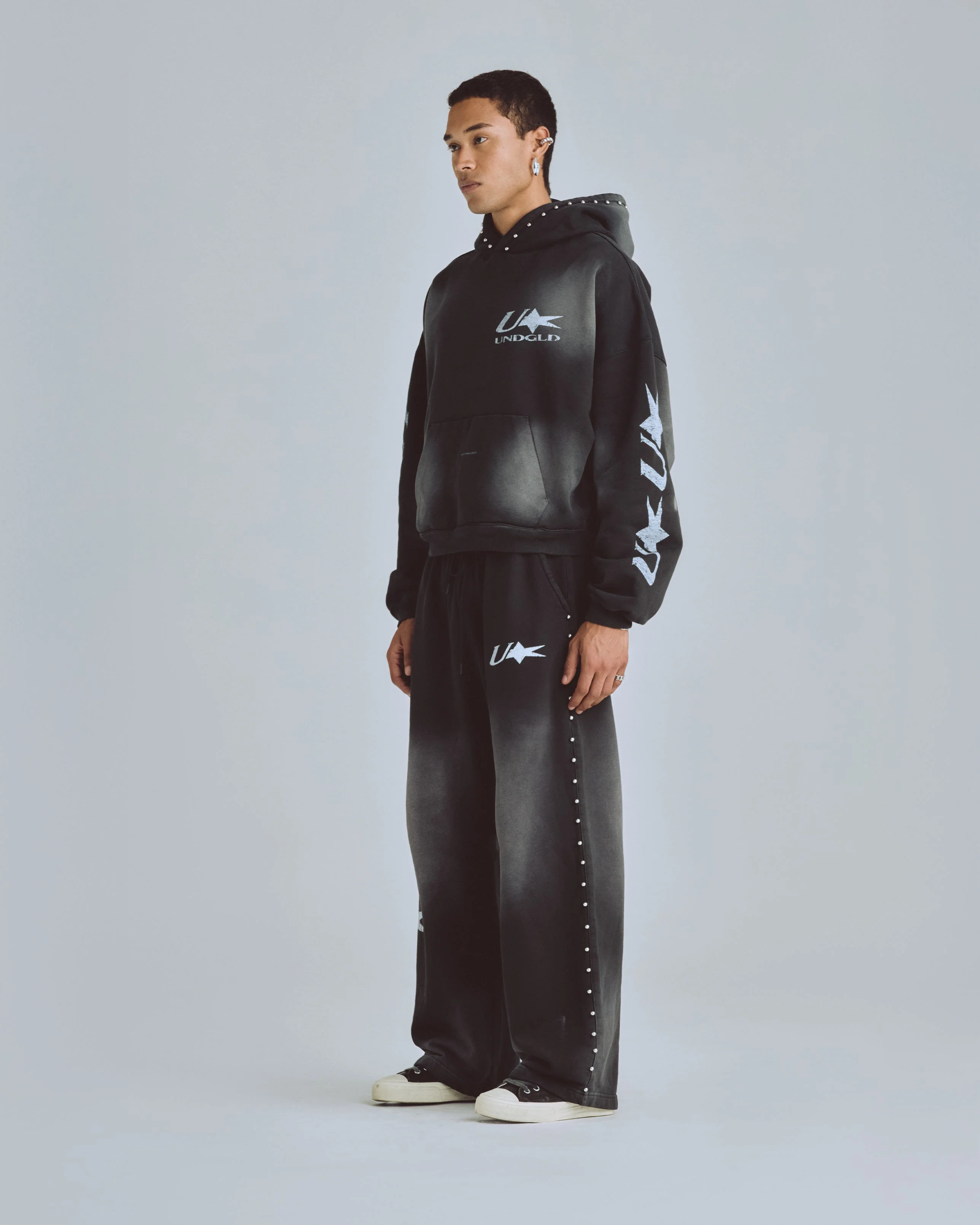Agnus Dei U Star Straightpants Smokey Black - Image 5