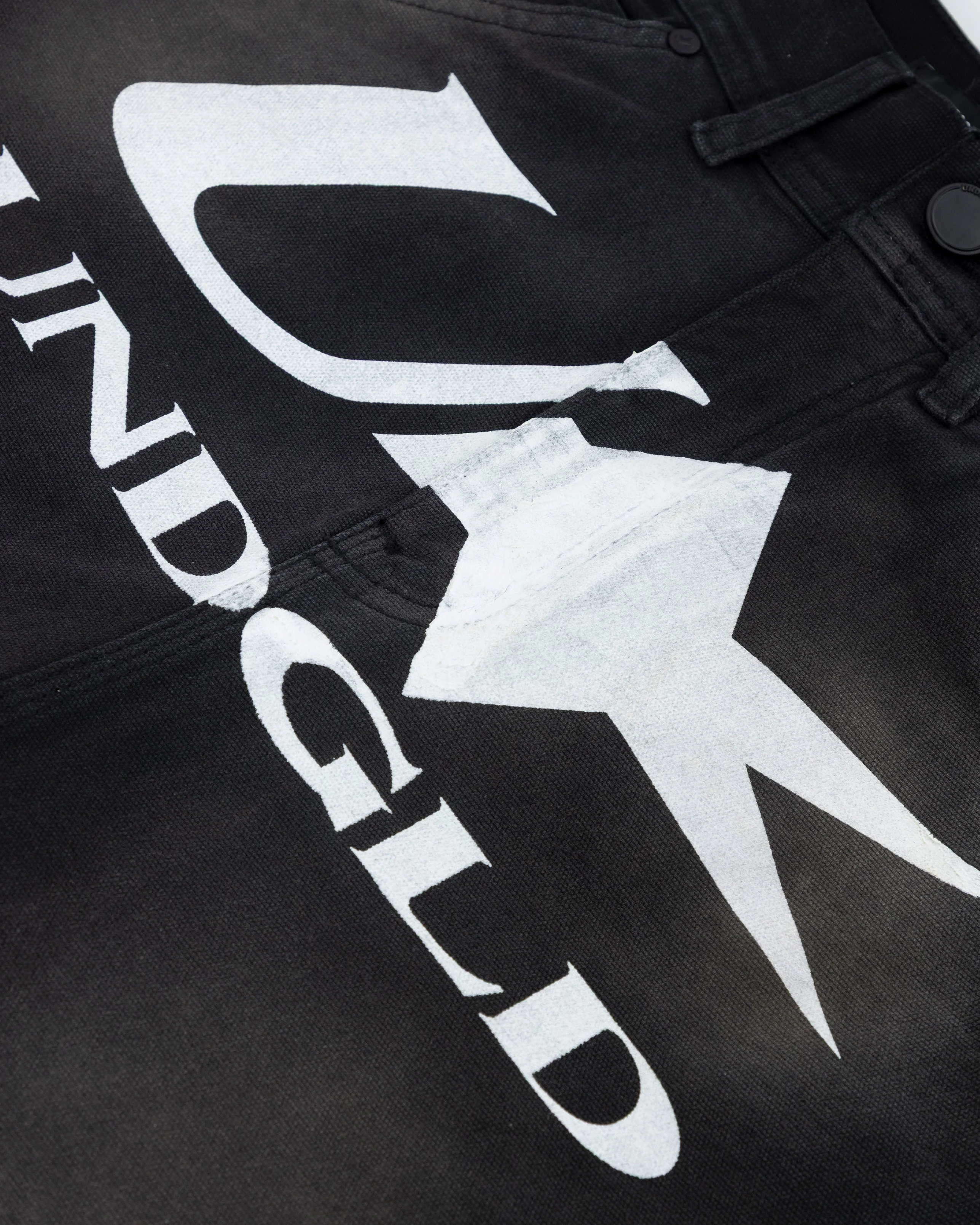Agnus Dei U Star Wide Jean Dirty Black - Image 4