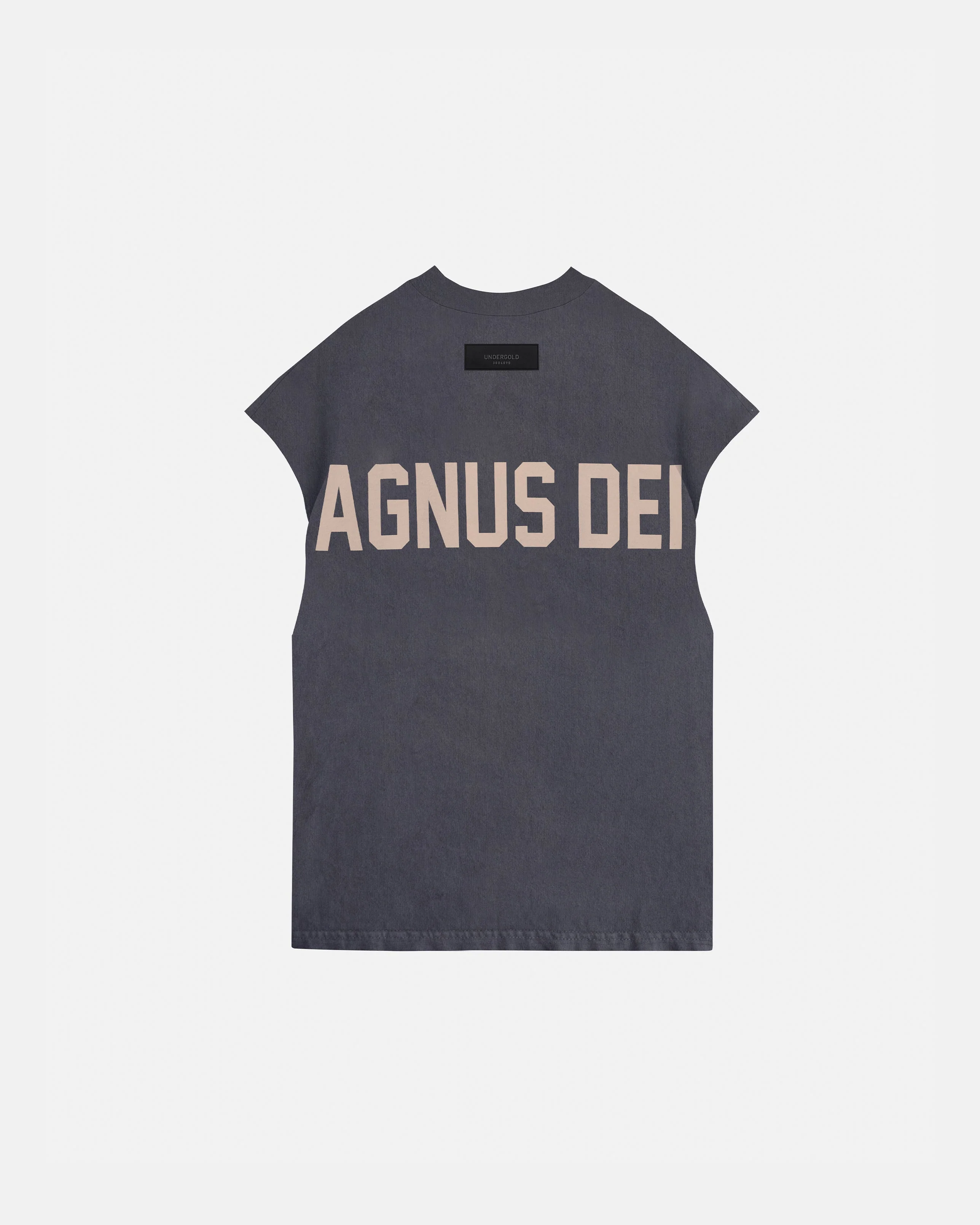 Agnus Dei UNDRGLD Sleeveless Tshirt Vintage Gray - Image 3