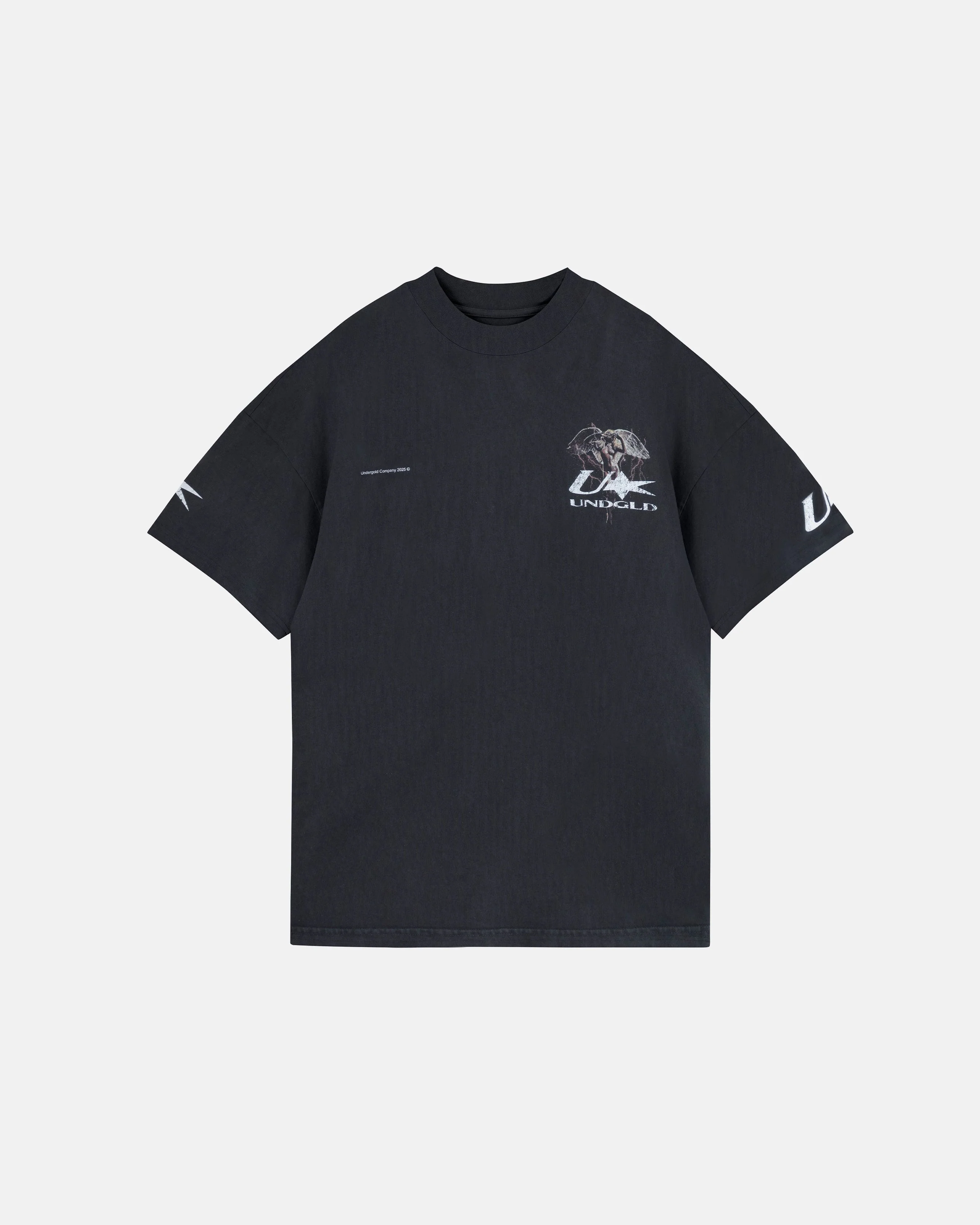 Agnus Dei Valkyrie Tshirt Vintage Black - Image 3