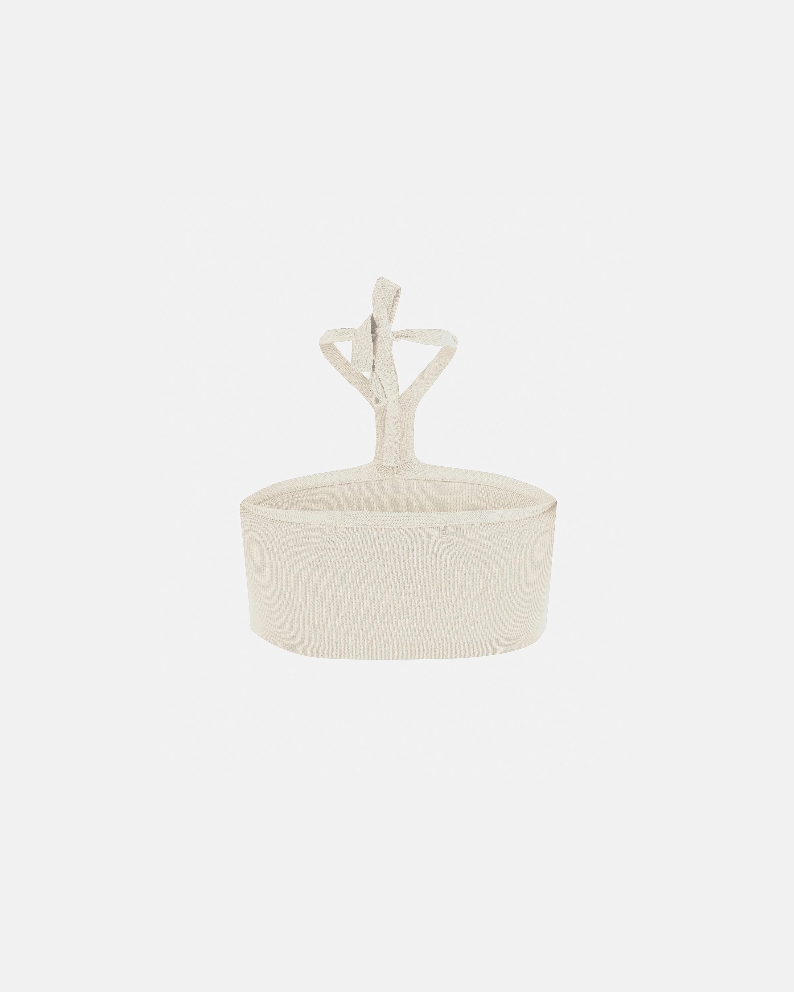 Basics Knit Top Bone - Image 3