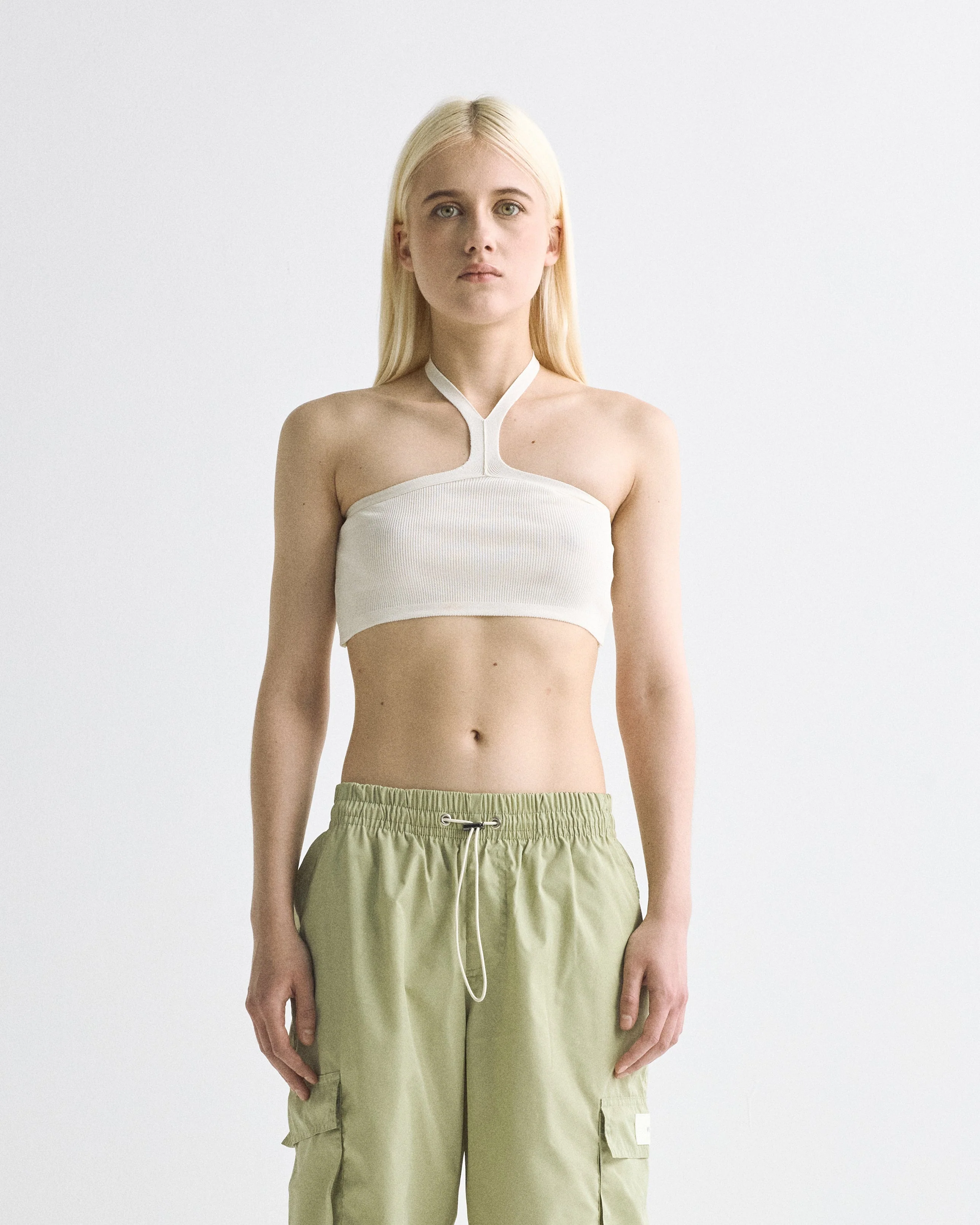 Basics Knit Top Bone - Image 6