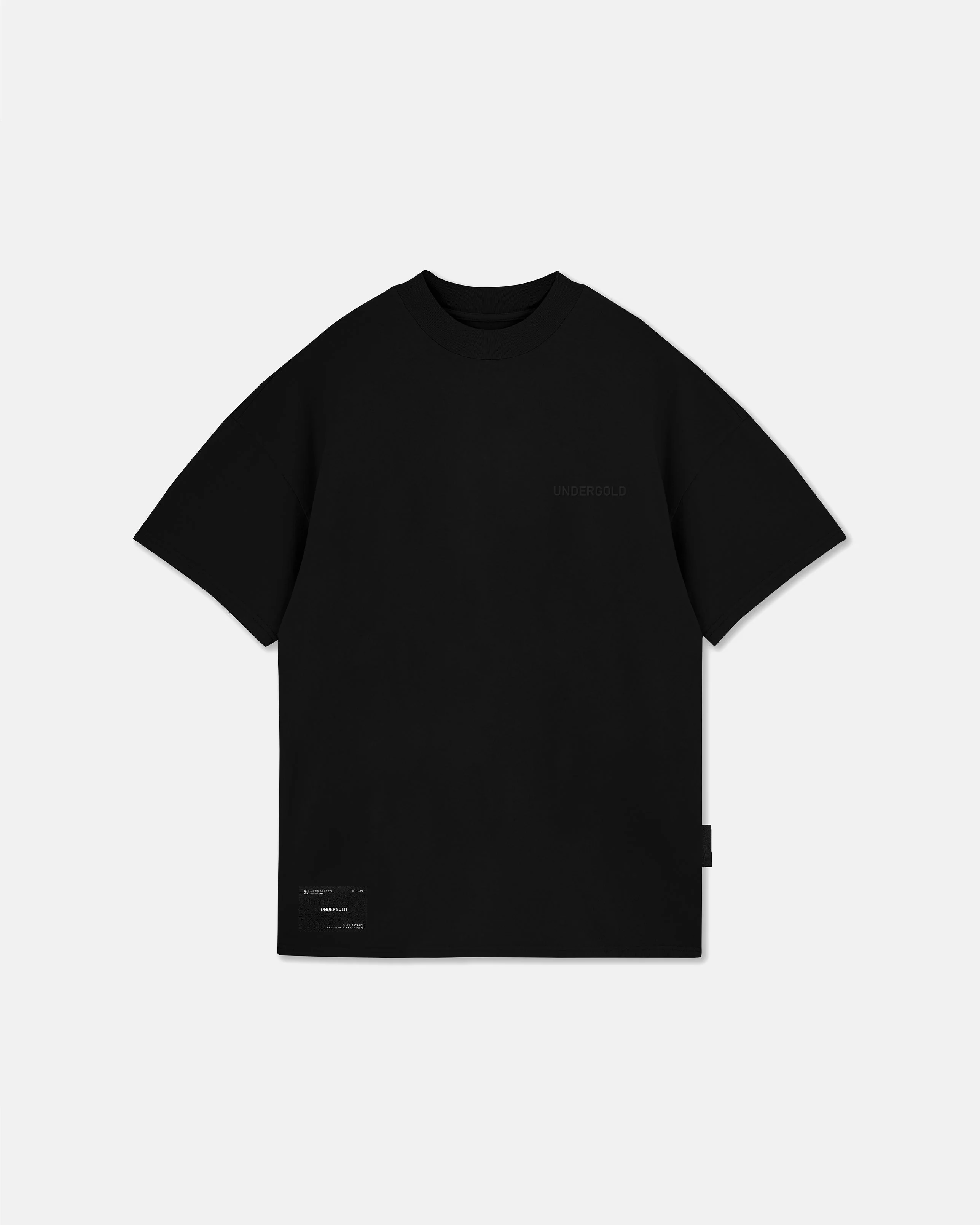Line Logo Tshirt Black - Image 5