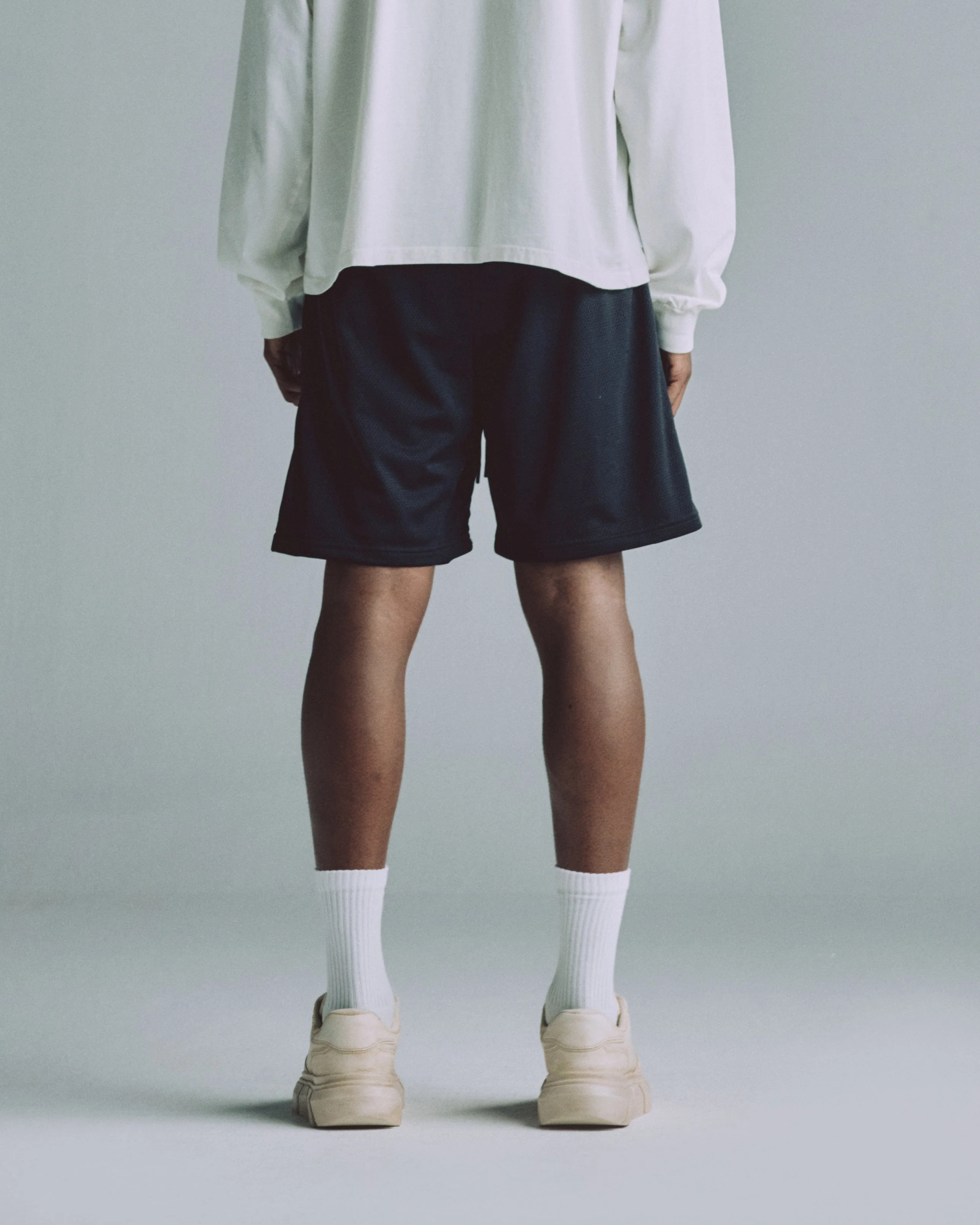 Basics Mesh Short Black - Image 7