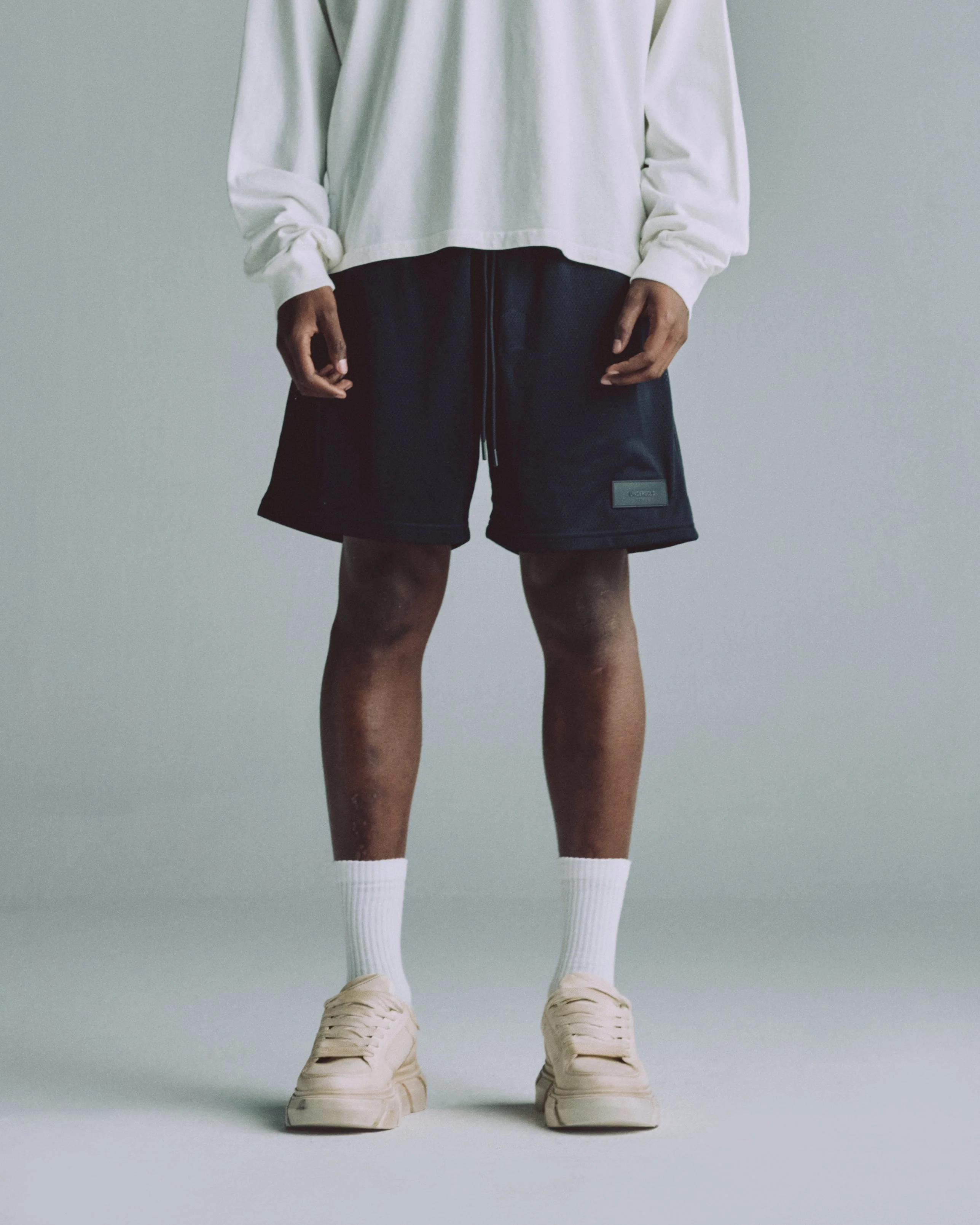 Basics Mesh Short Black - Image 8