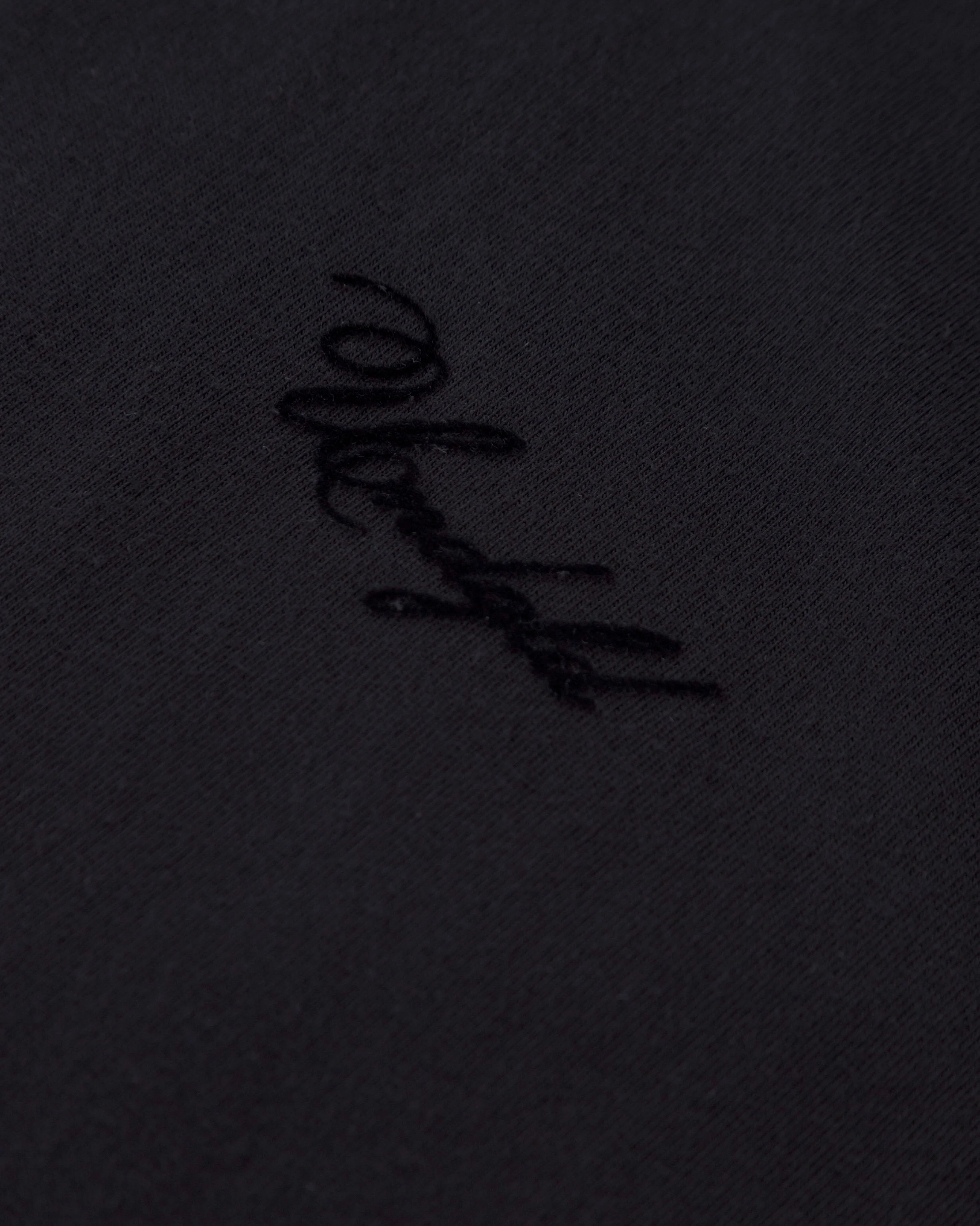 Basics Peached Undgld Tshirt Black - Image 4