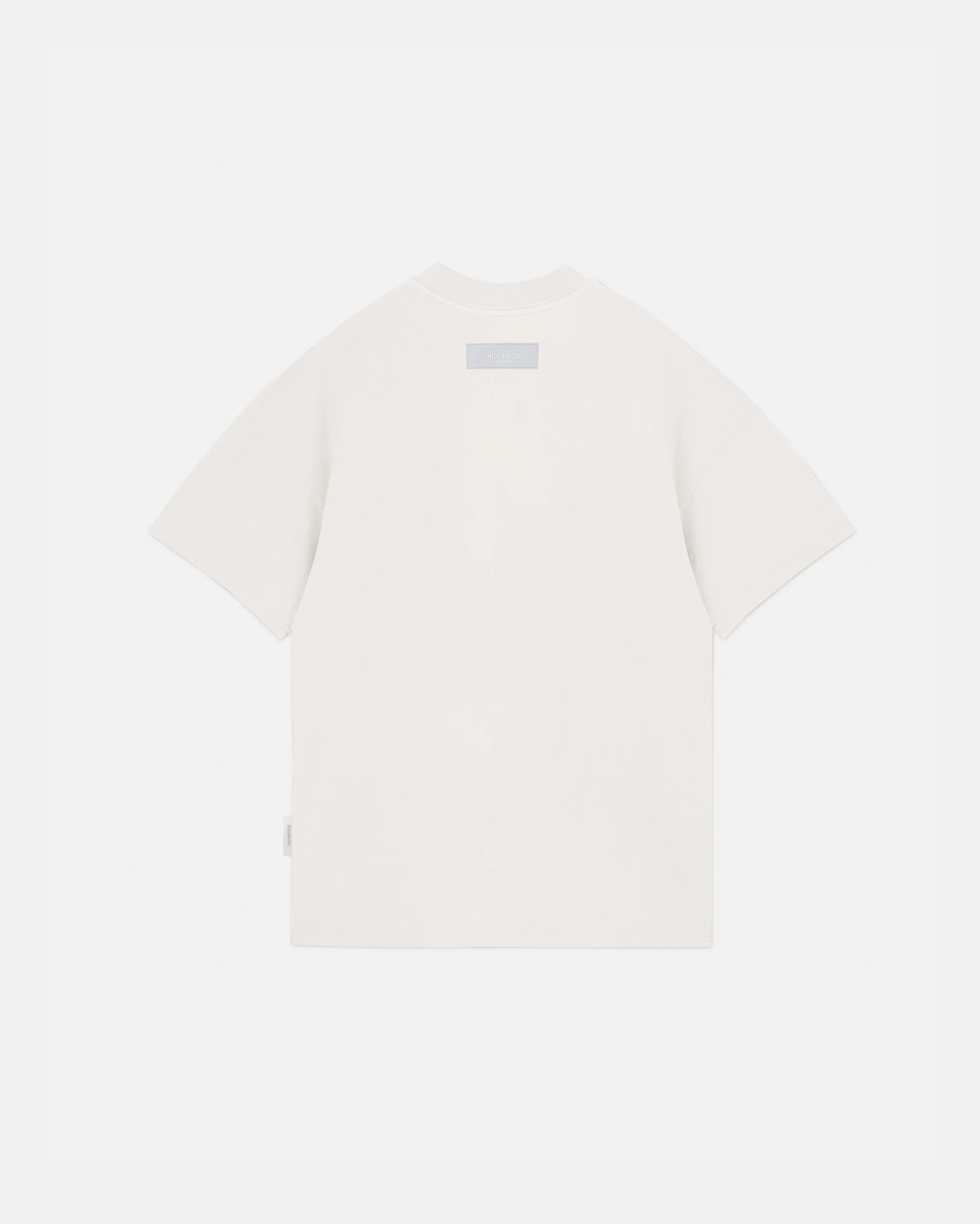 Basics Peached Undgld Tshirt White - Image 3