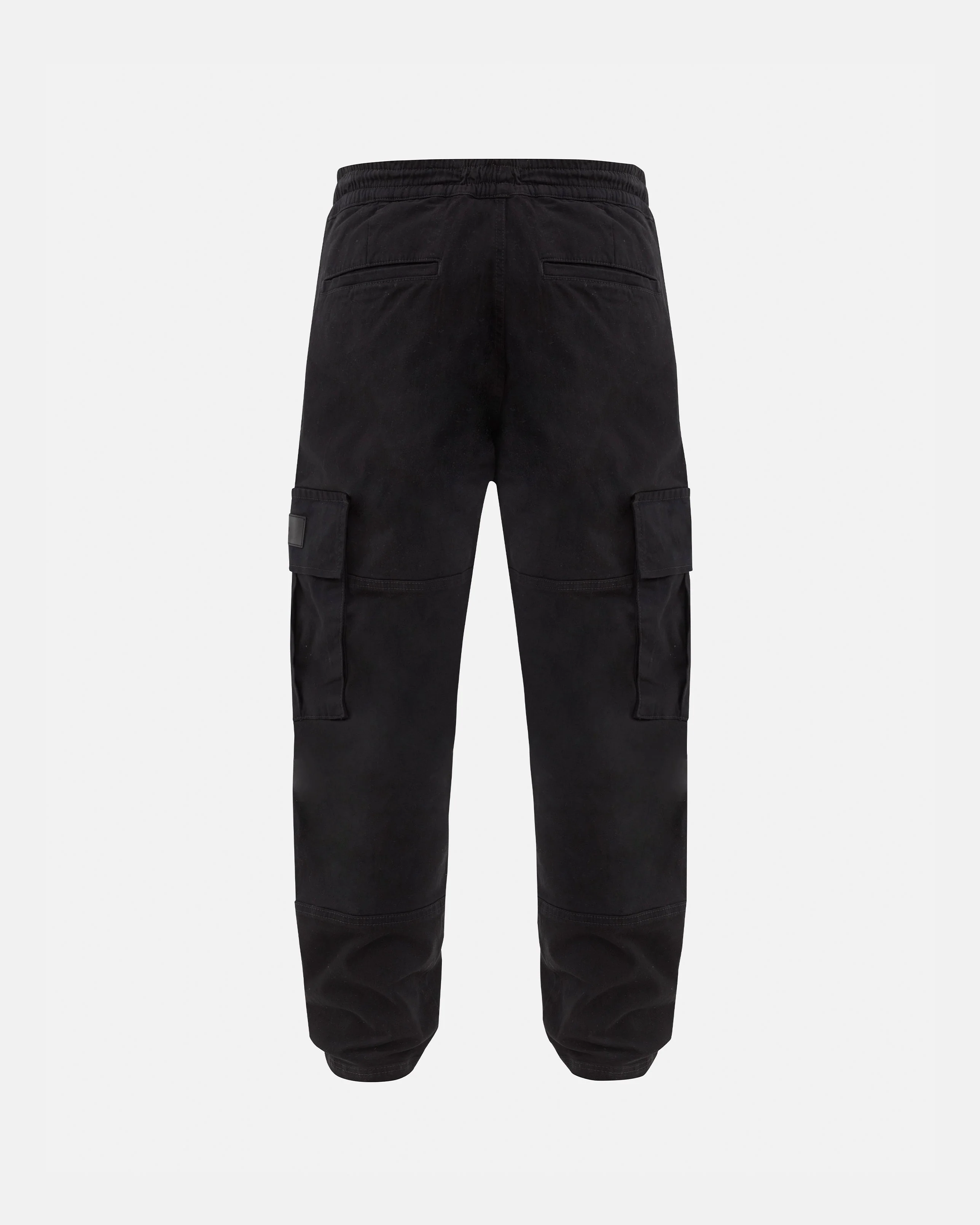Basics Relaxed Cargo Pant Black - Image 3