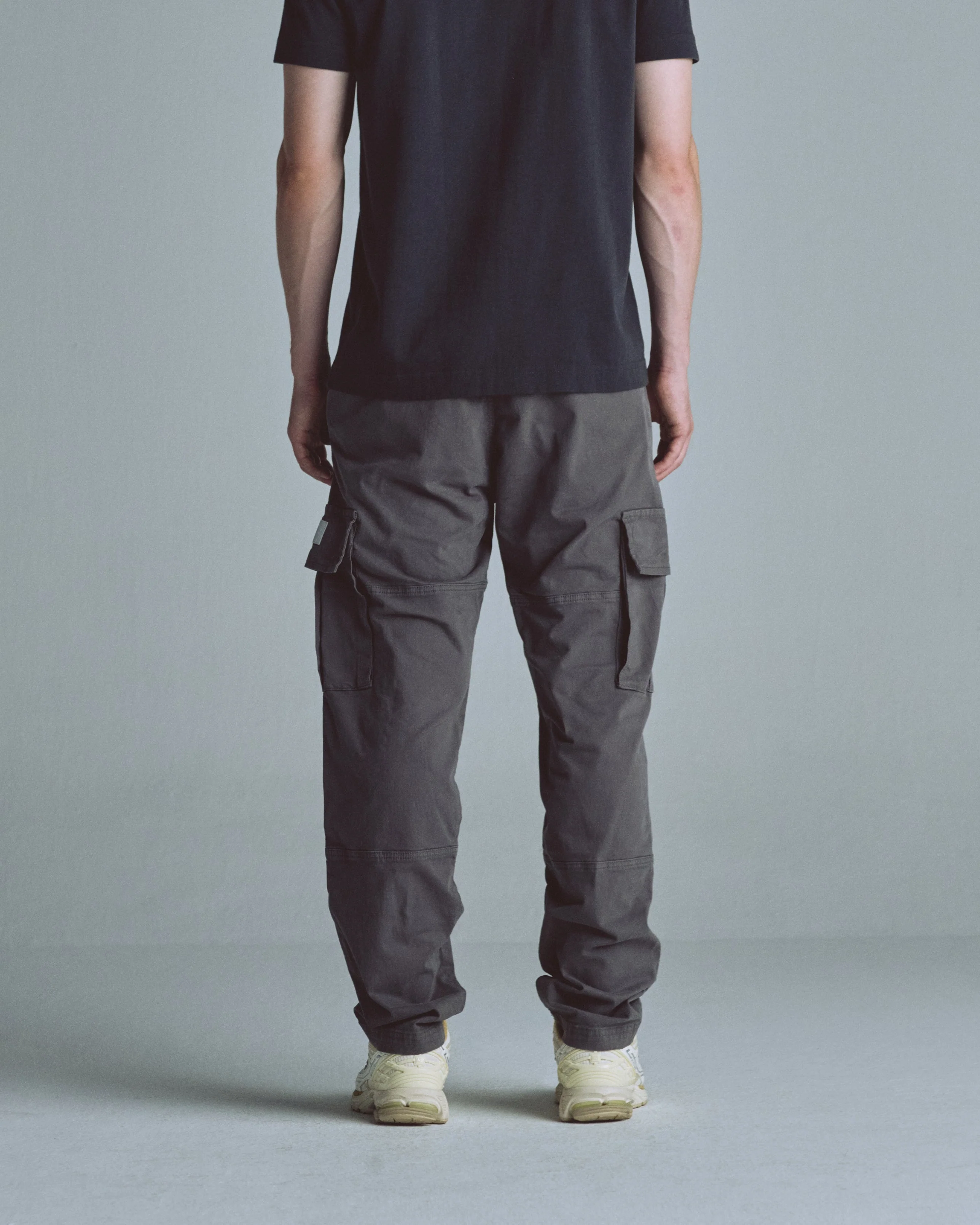 Basics Relaxed Cargo Pant Gray - Image 7