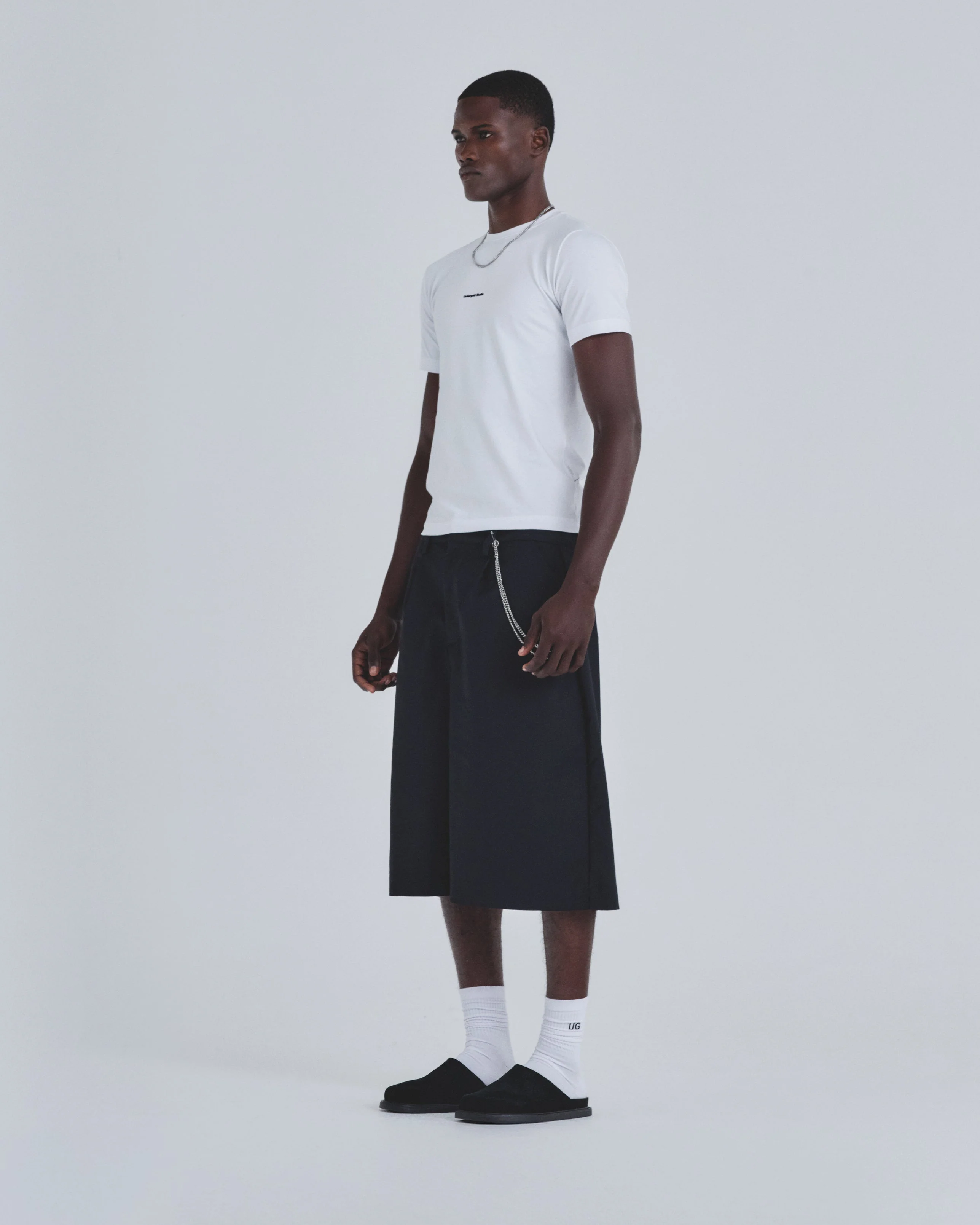 Basics Tailored Jorts Black - Image 5