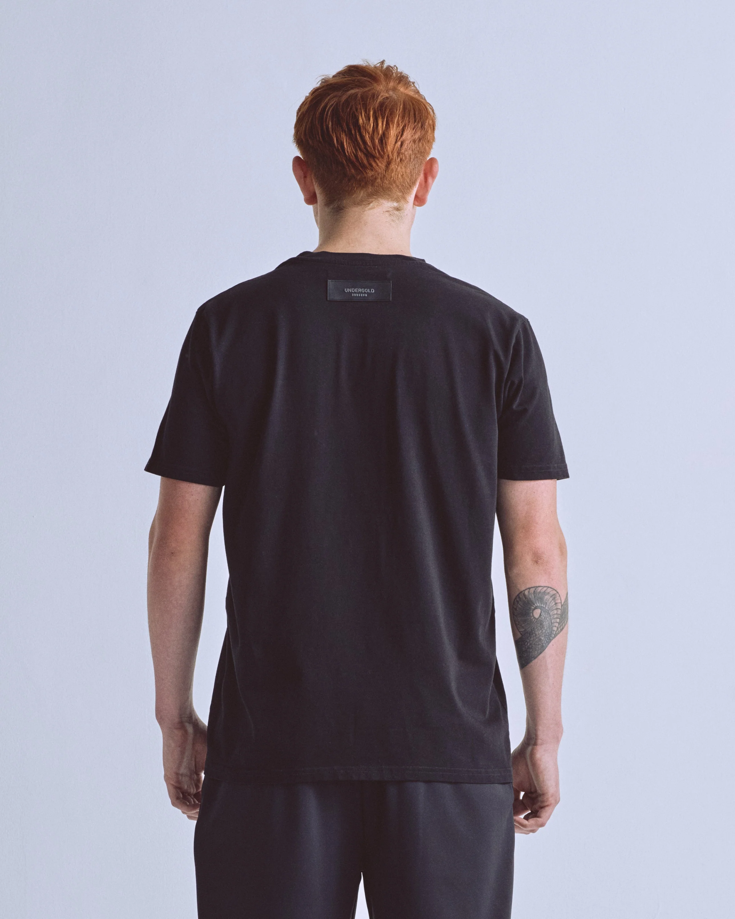 Basics Tiny Logo Regular Fit T-shirt Black - Image 7