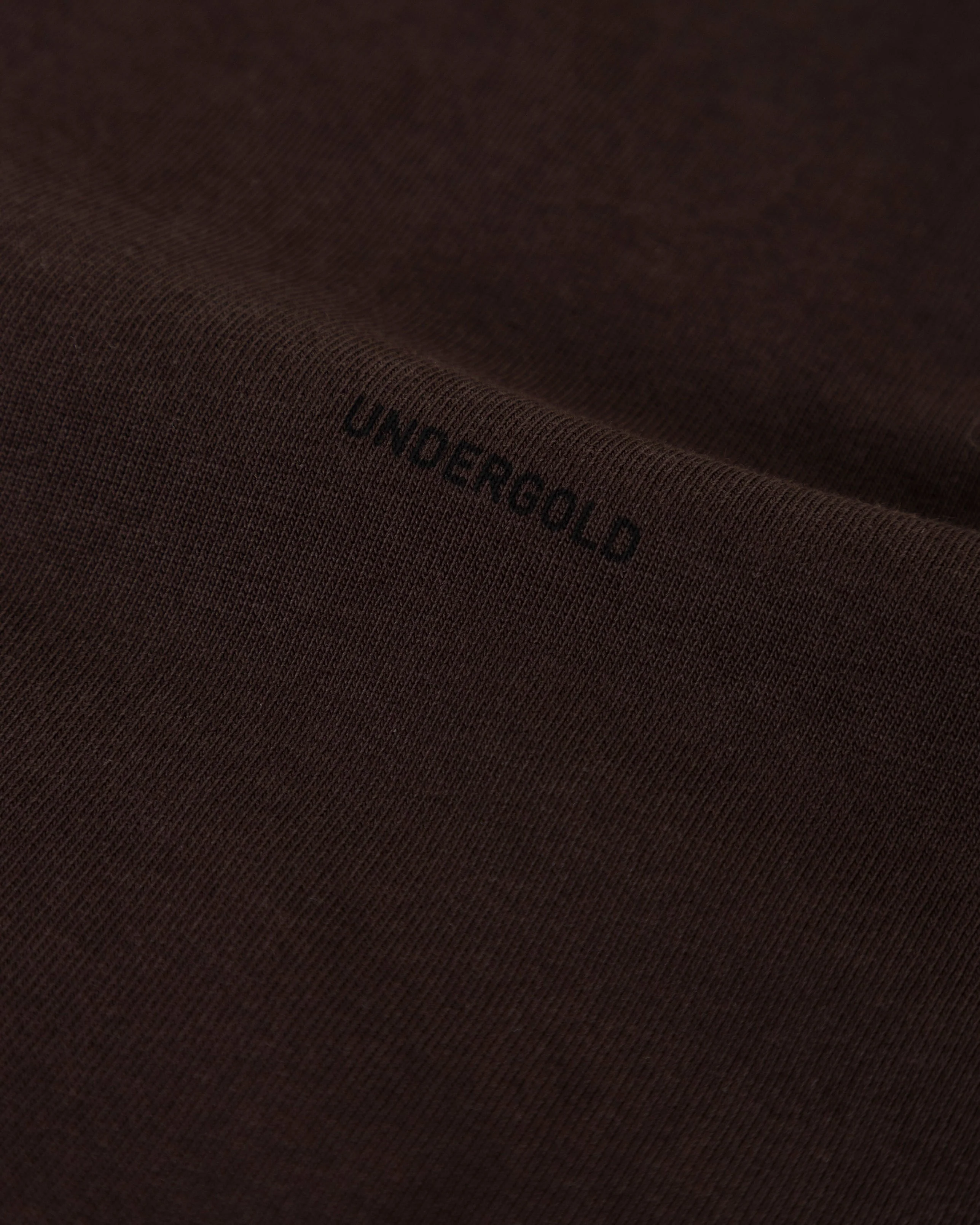 Basics Tiny Logo Regular Fit Tshirt Brown - Image 6
