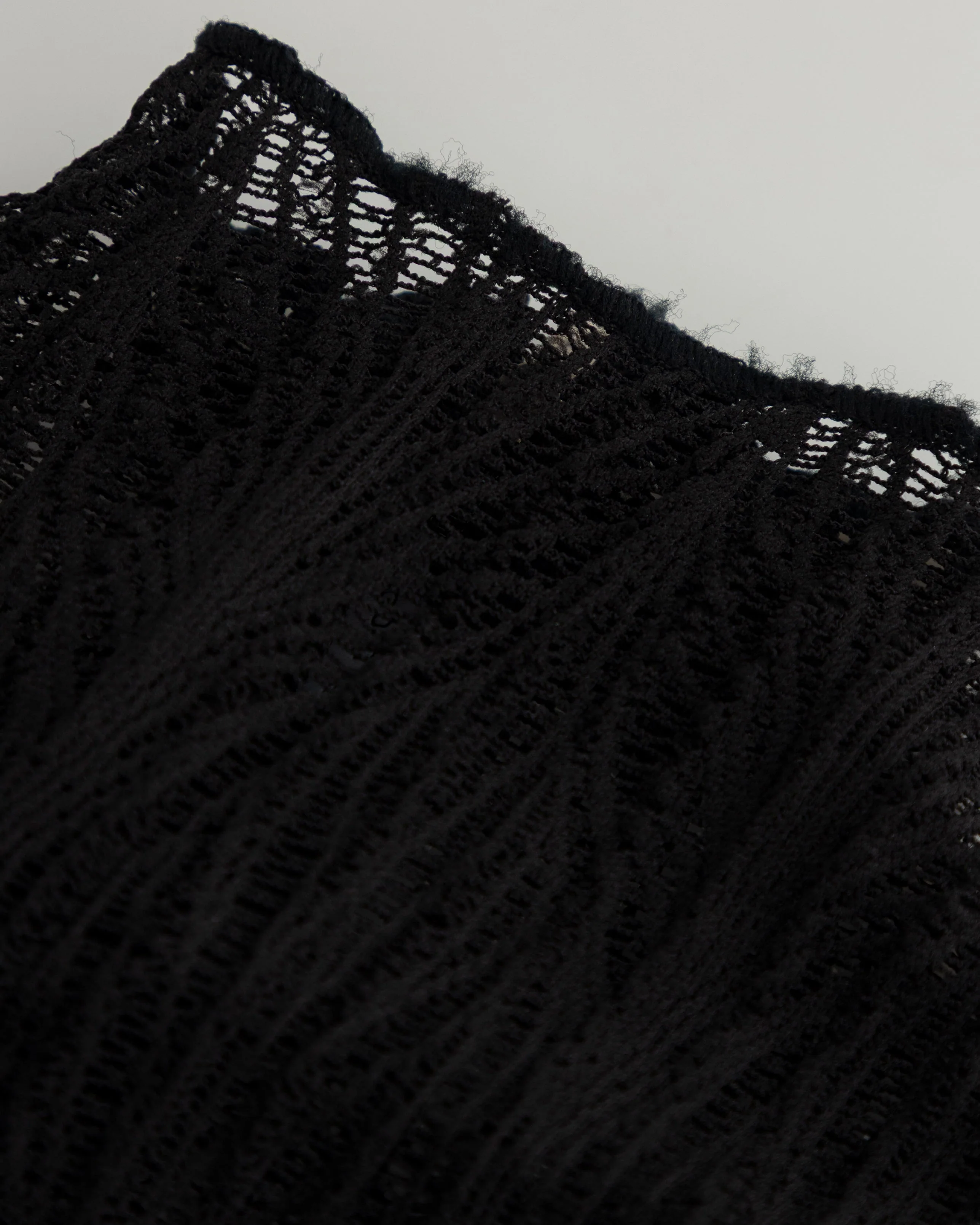 Basics Turtle Neck Top Transparent Black - Image 6