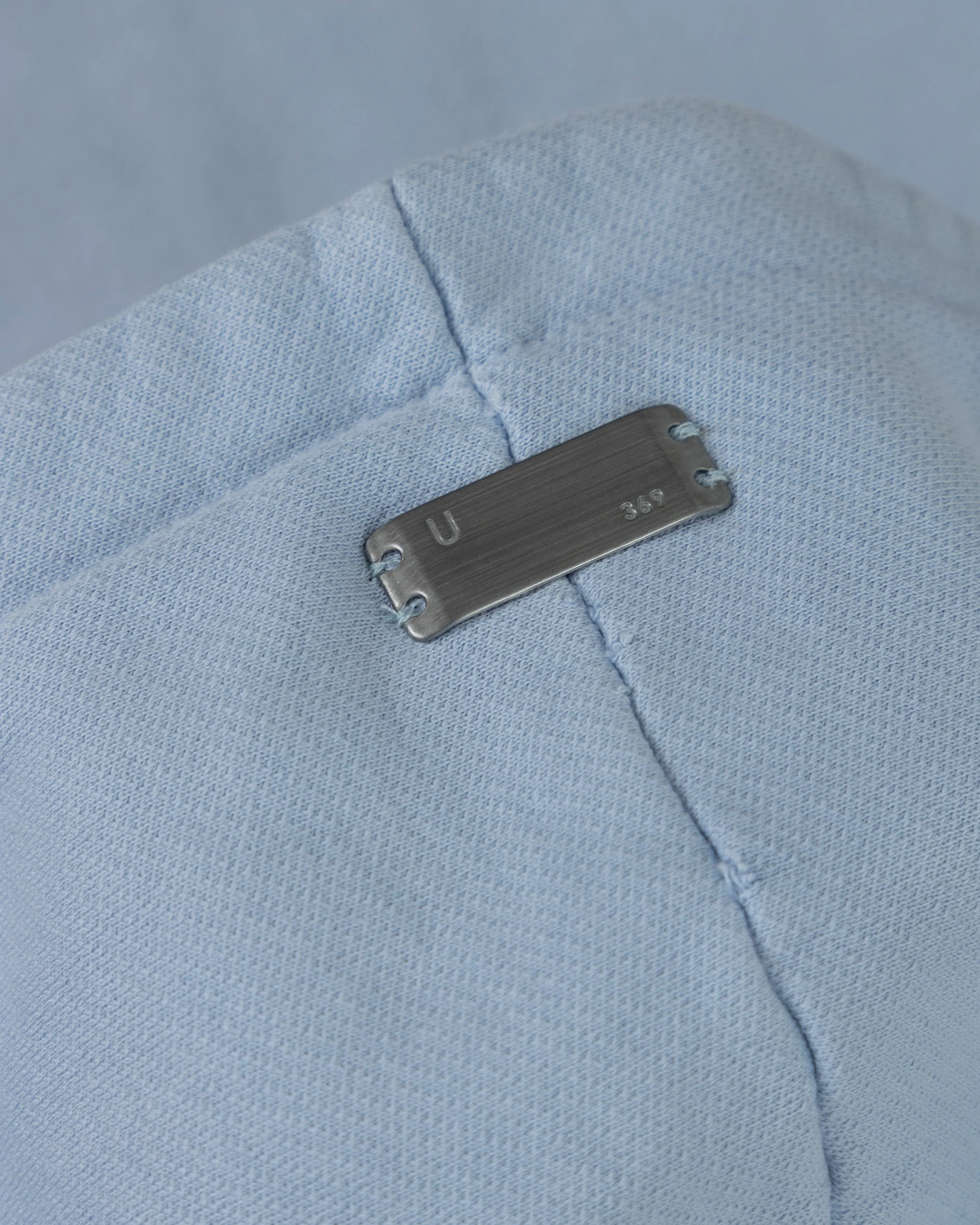 Basics Undergold Boxy Fit Hoodie Light Blue - Image 6