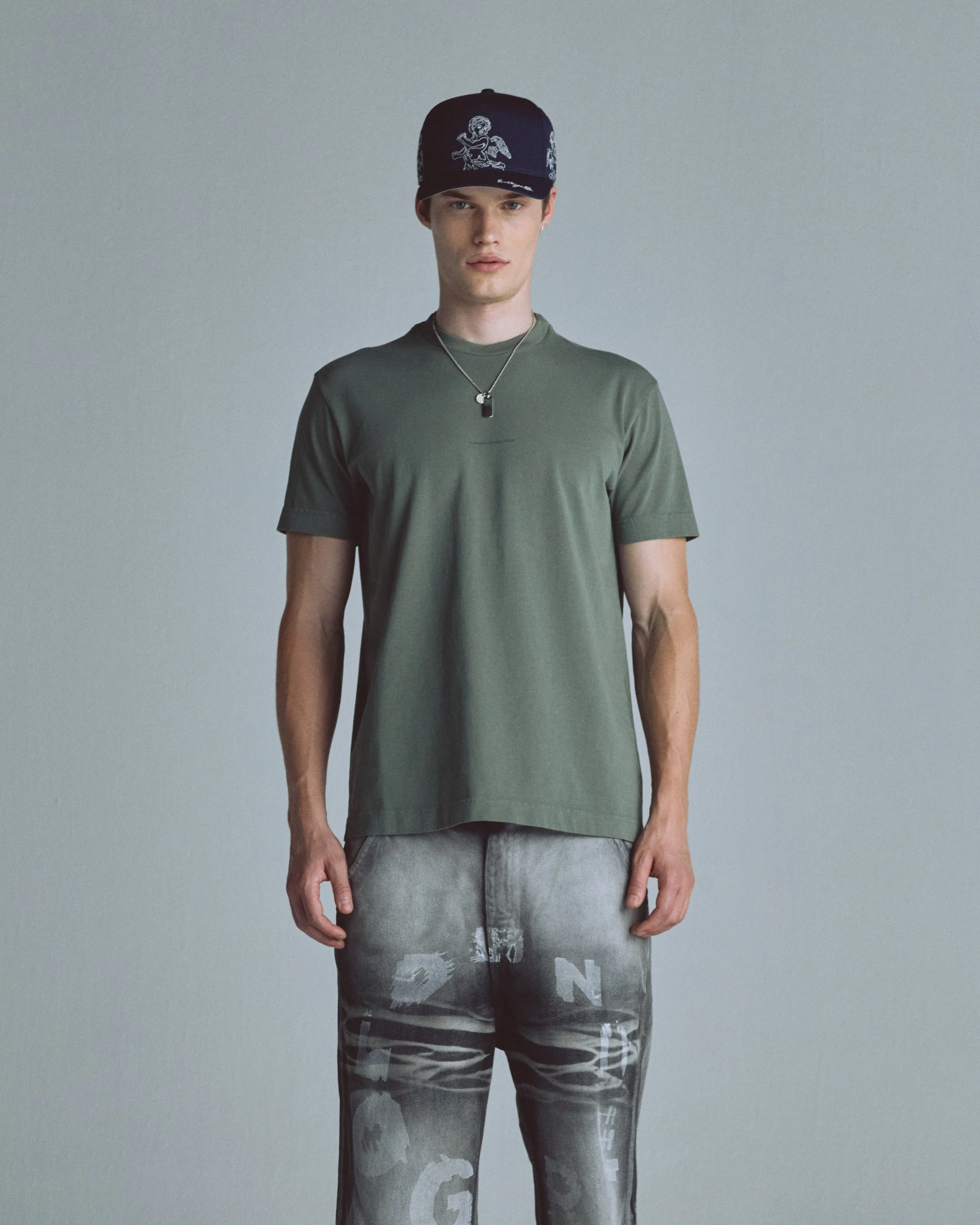 Basics Undergold Company Regular Fit Tshirt Olive Green - Image 8
