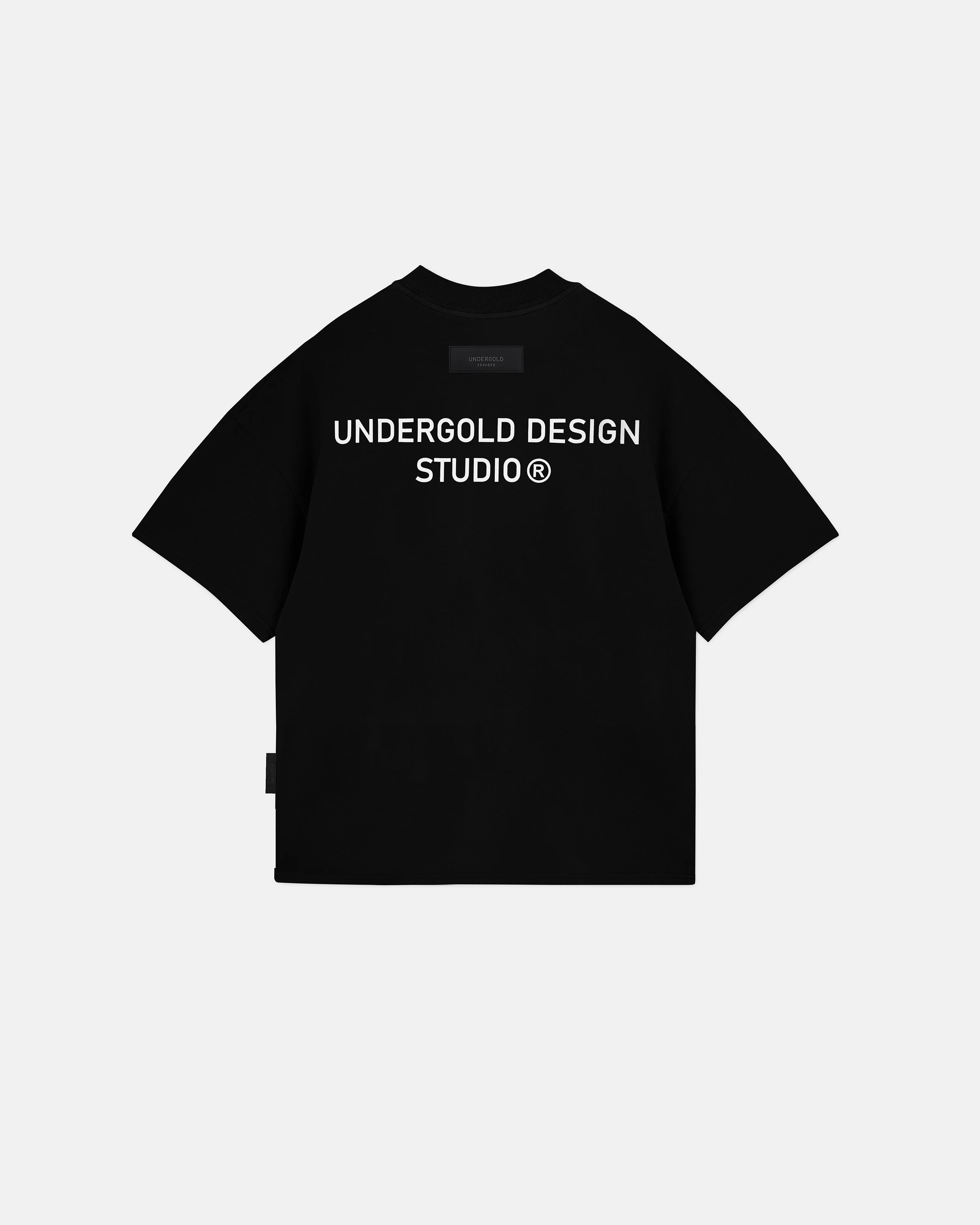 Basics Undergold Design Studio Boxy T-shirt Black - Image 3
