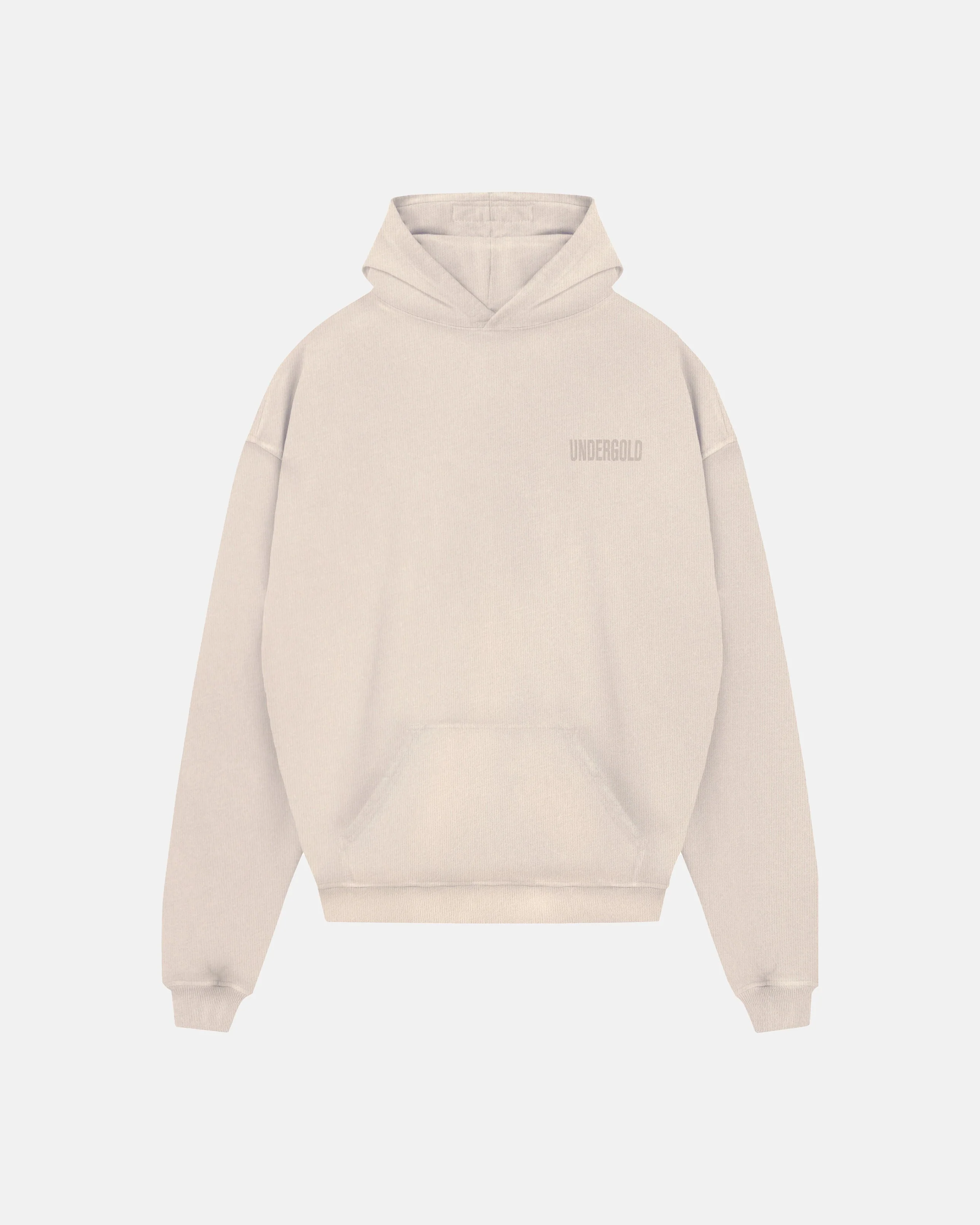Basics Undergold Hoodie Cream - Image 3