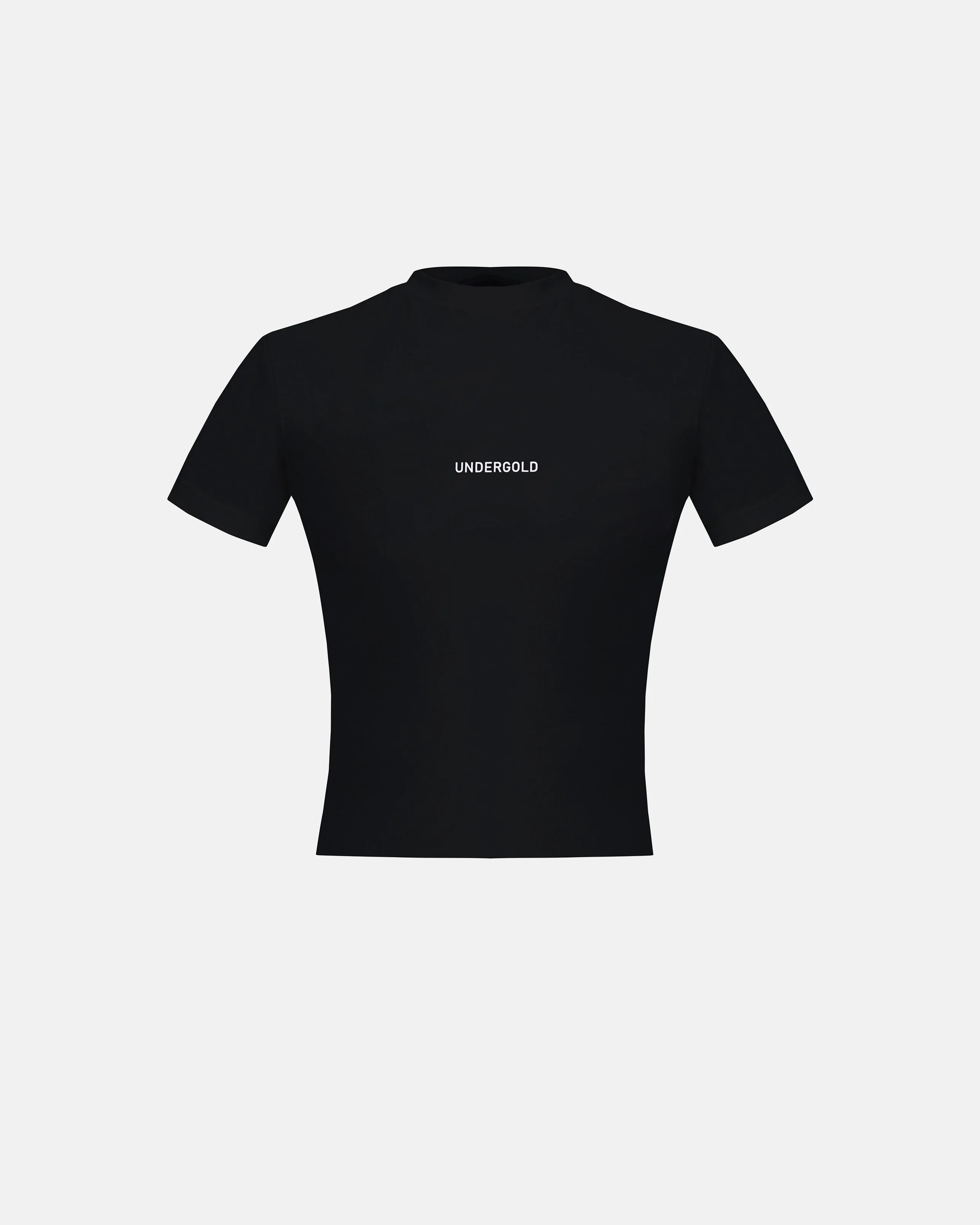 Basics UNDERGOLD Long Baby Tee Black