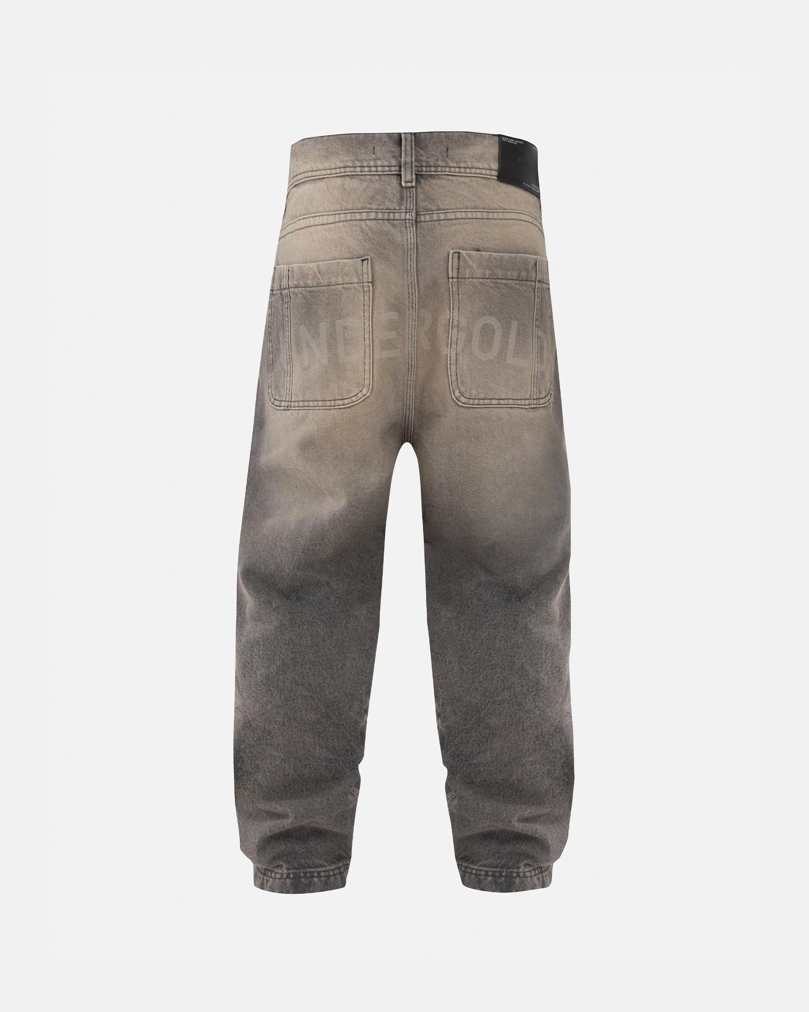 Basics UNDERGOLD Regular Jean Dirty Black - Image 3