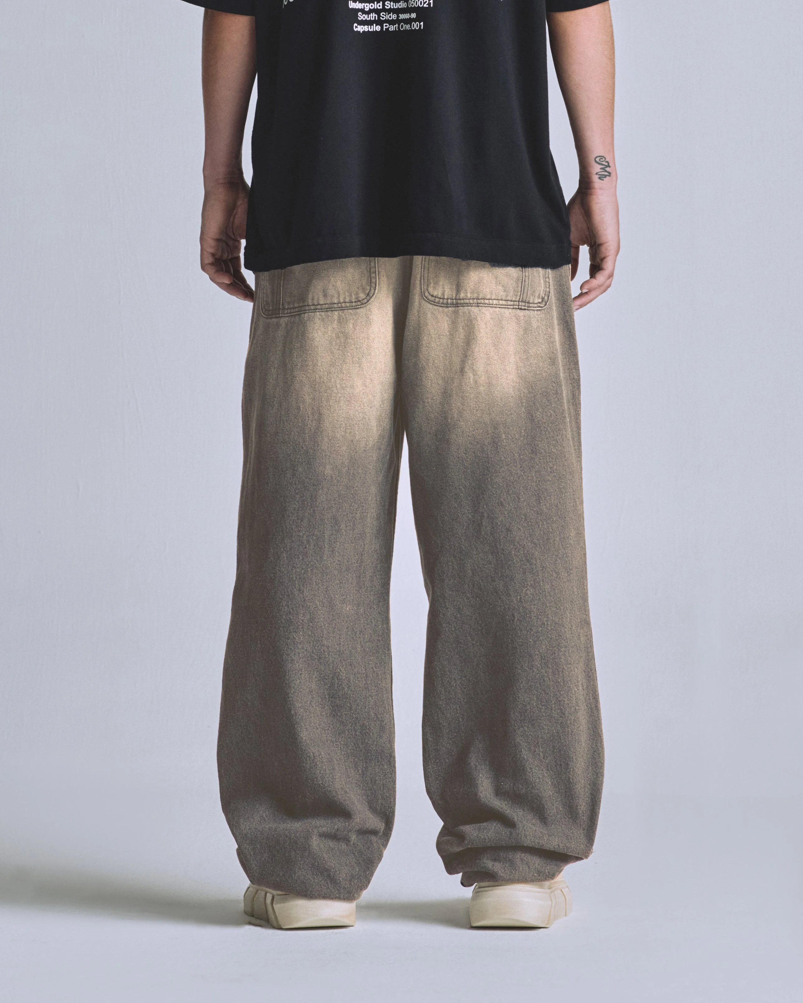 Basics UNDERGOLD Regular Jean Dirty Black - Image 7