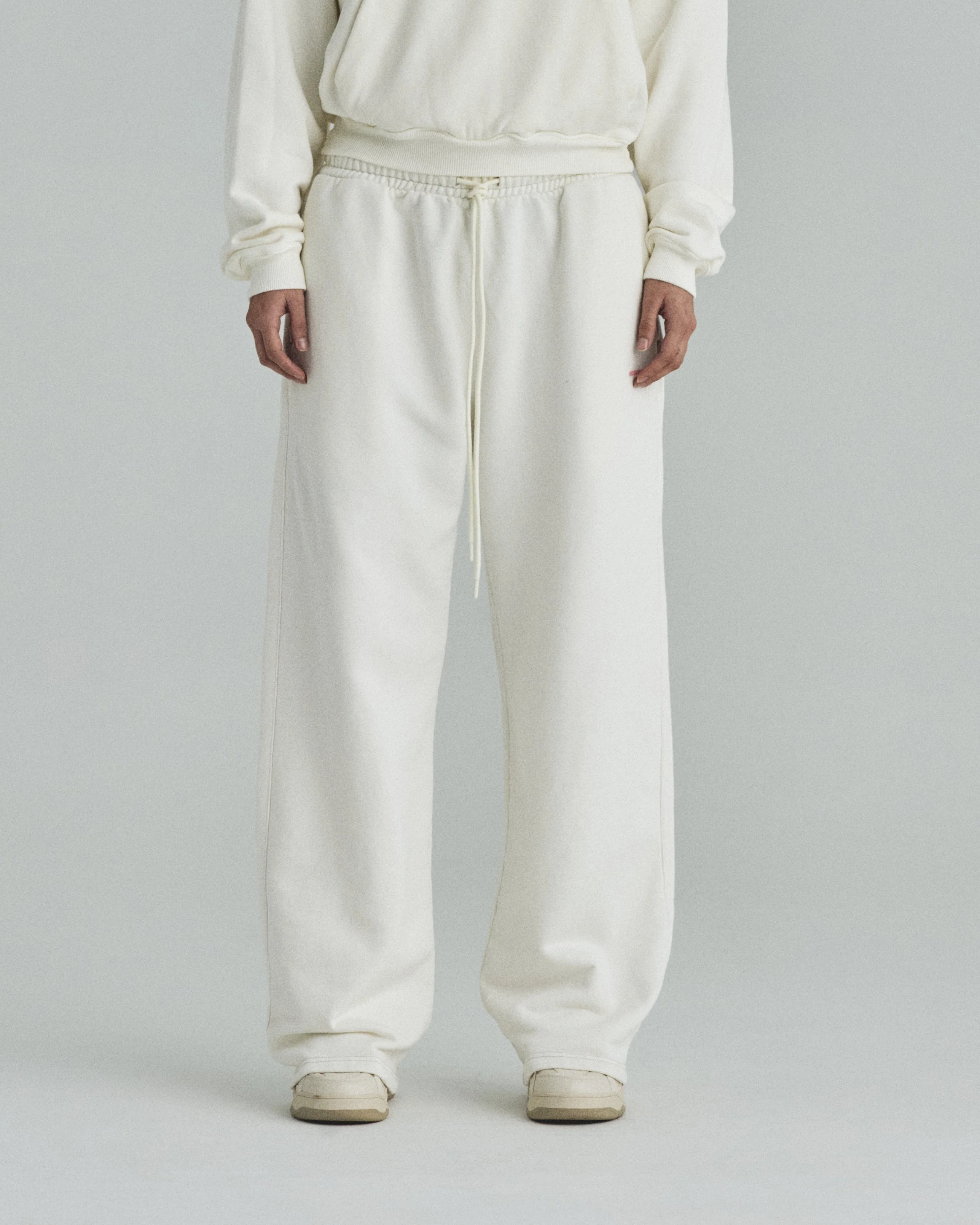 Basics Undergold Straight Pants White - Image 8