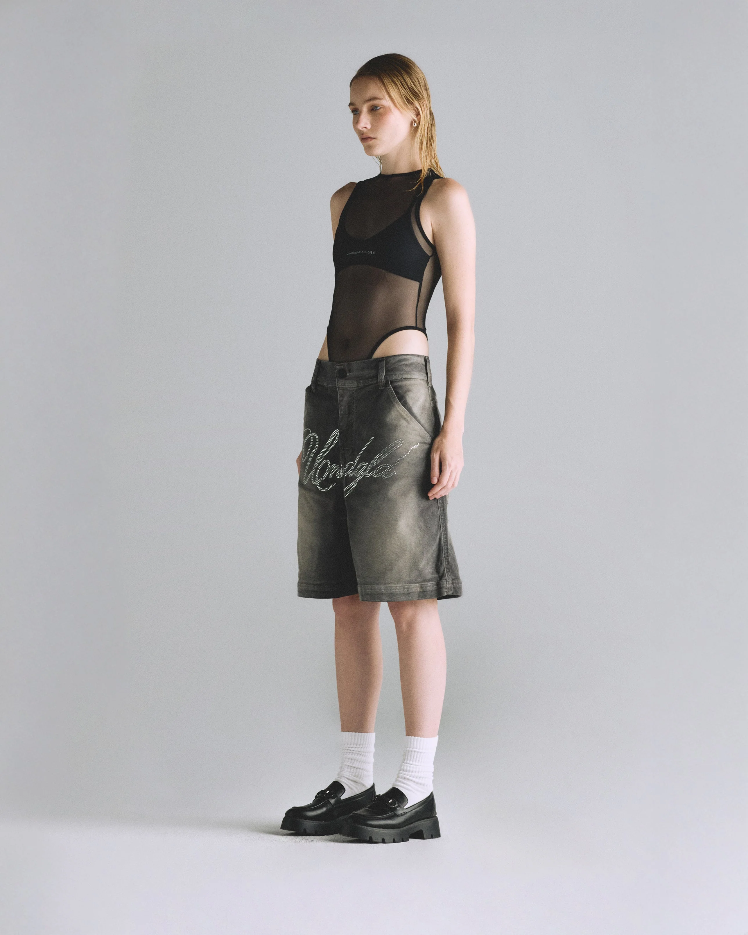 Basics Undergold Studio Mesh Body Black - Image 4