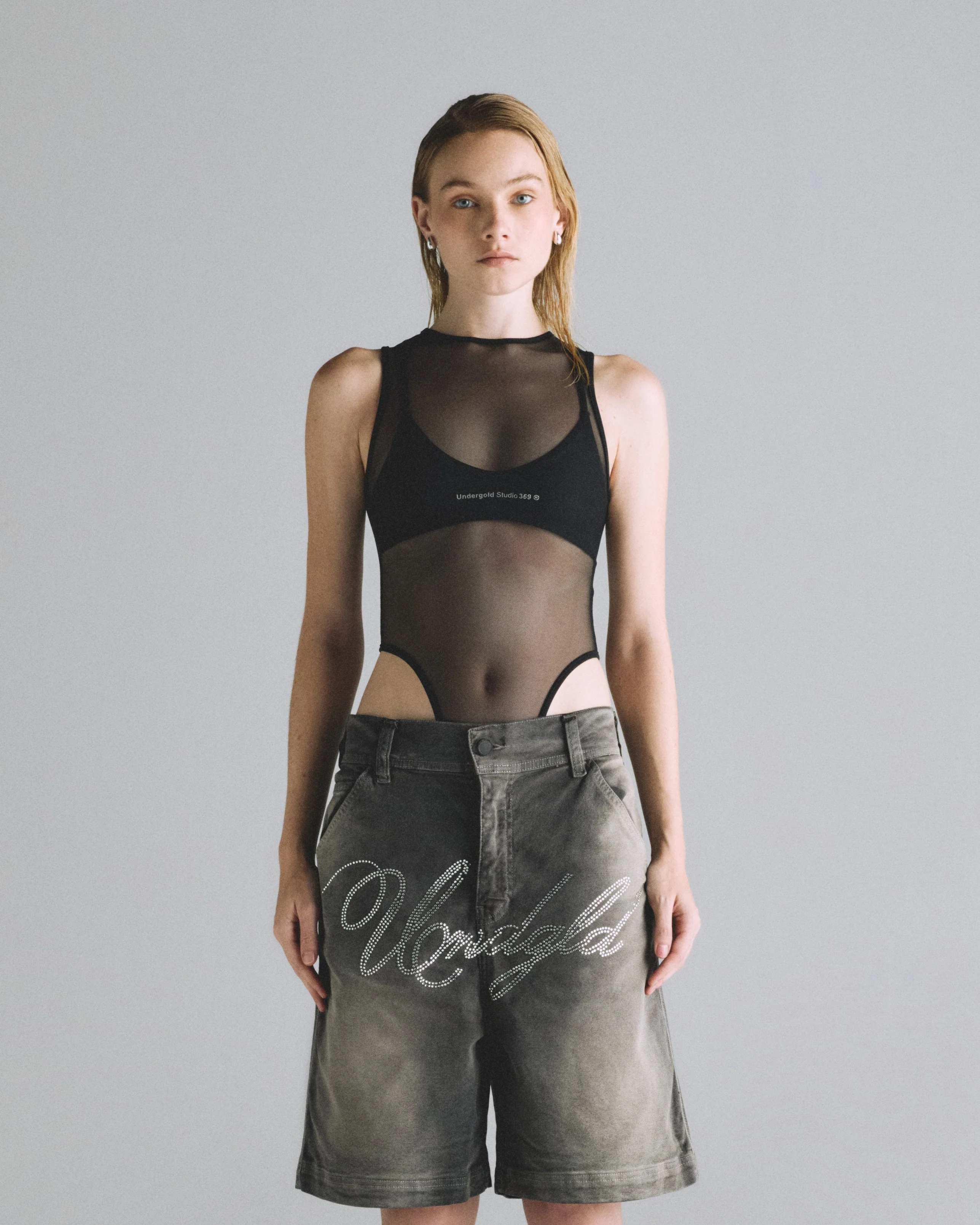 Basics Undergold Studio Mesh Body Black - Image 6