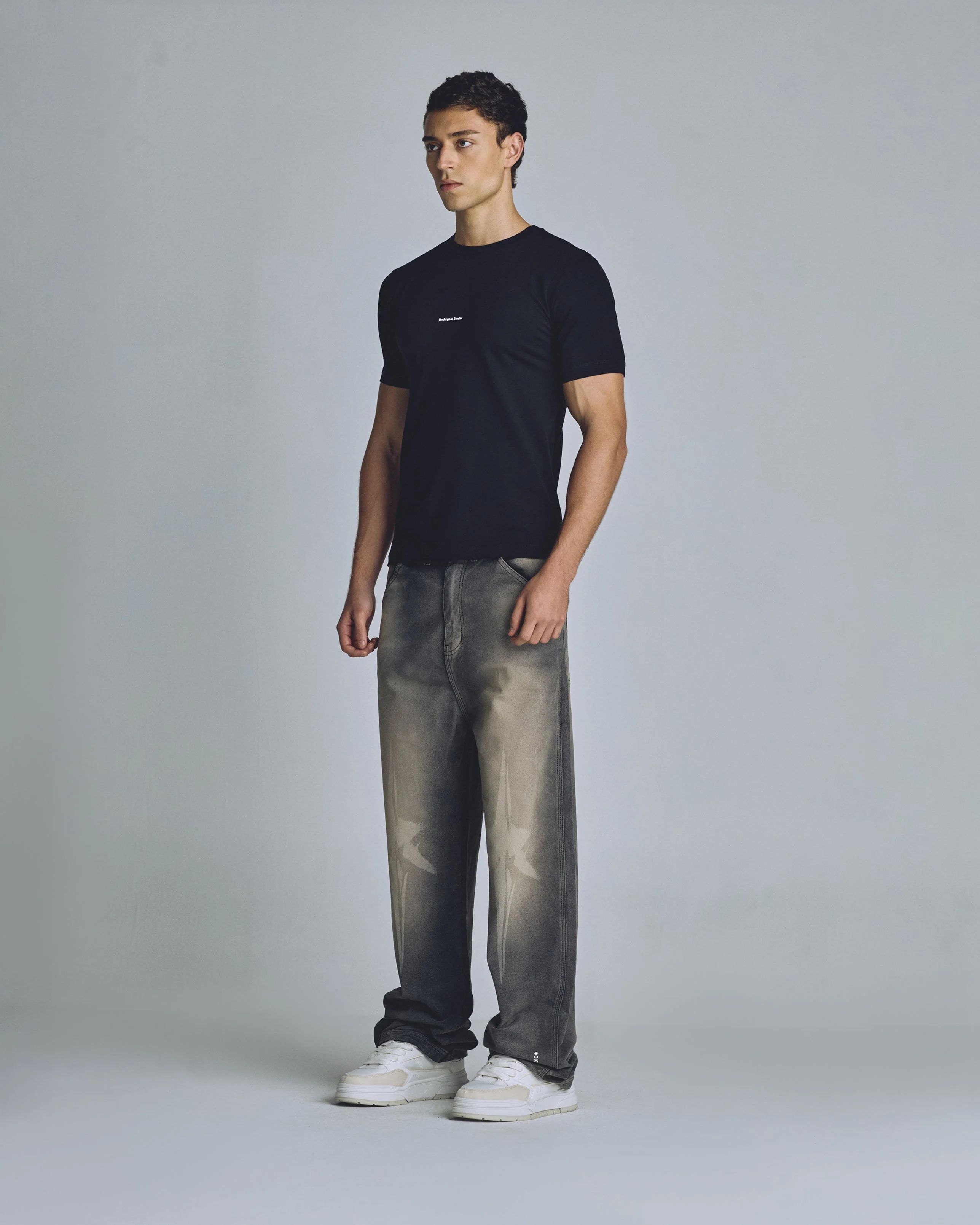 Basics Undergold Studio Ultra Slim Tshirt Black - Image 5