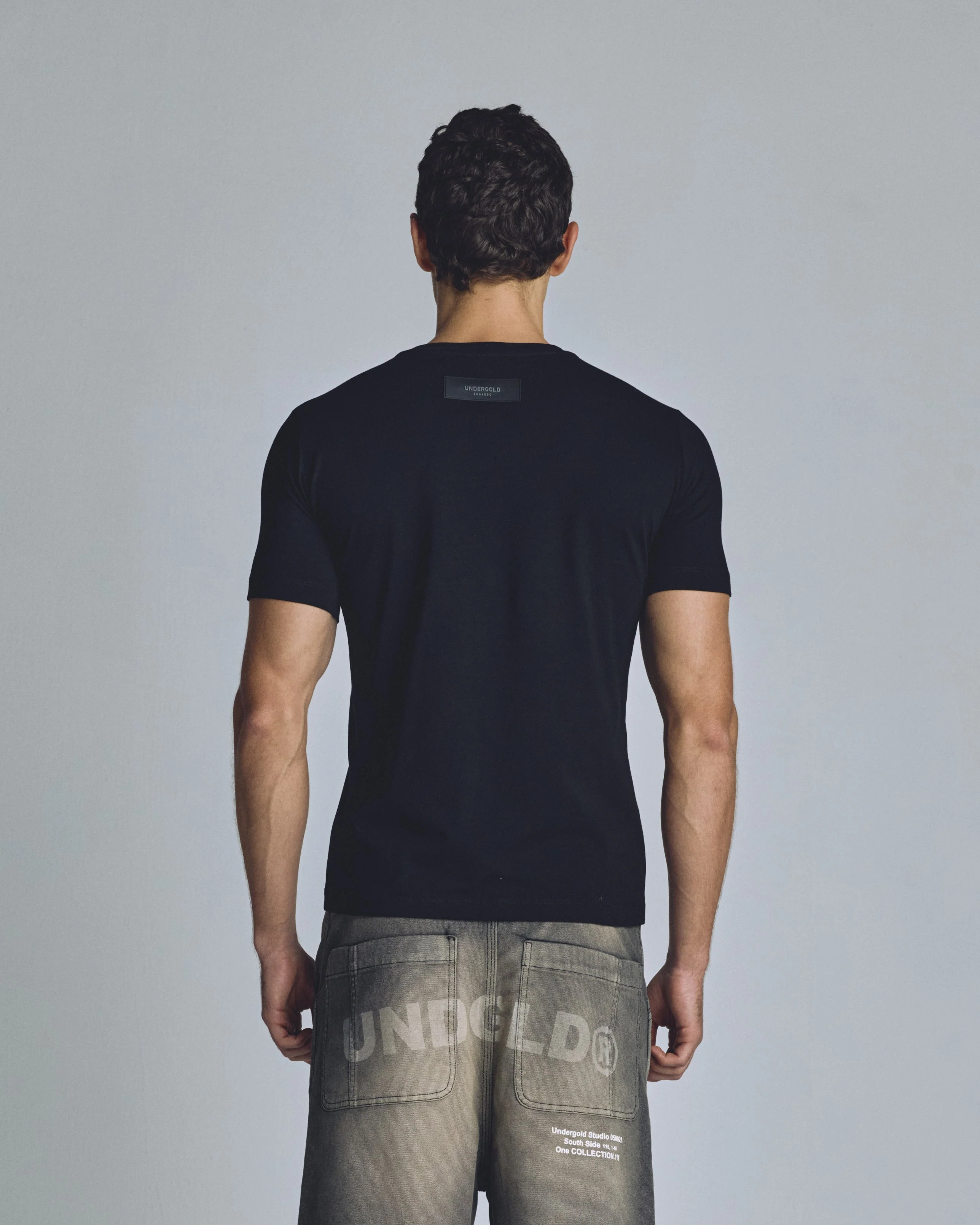 Basics Undergold Studio Ultra Slim Tshirt Black - Image 7