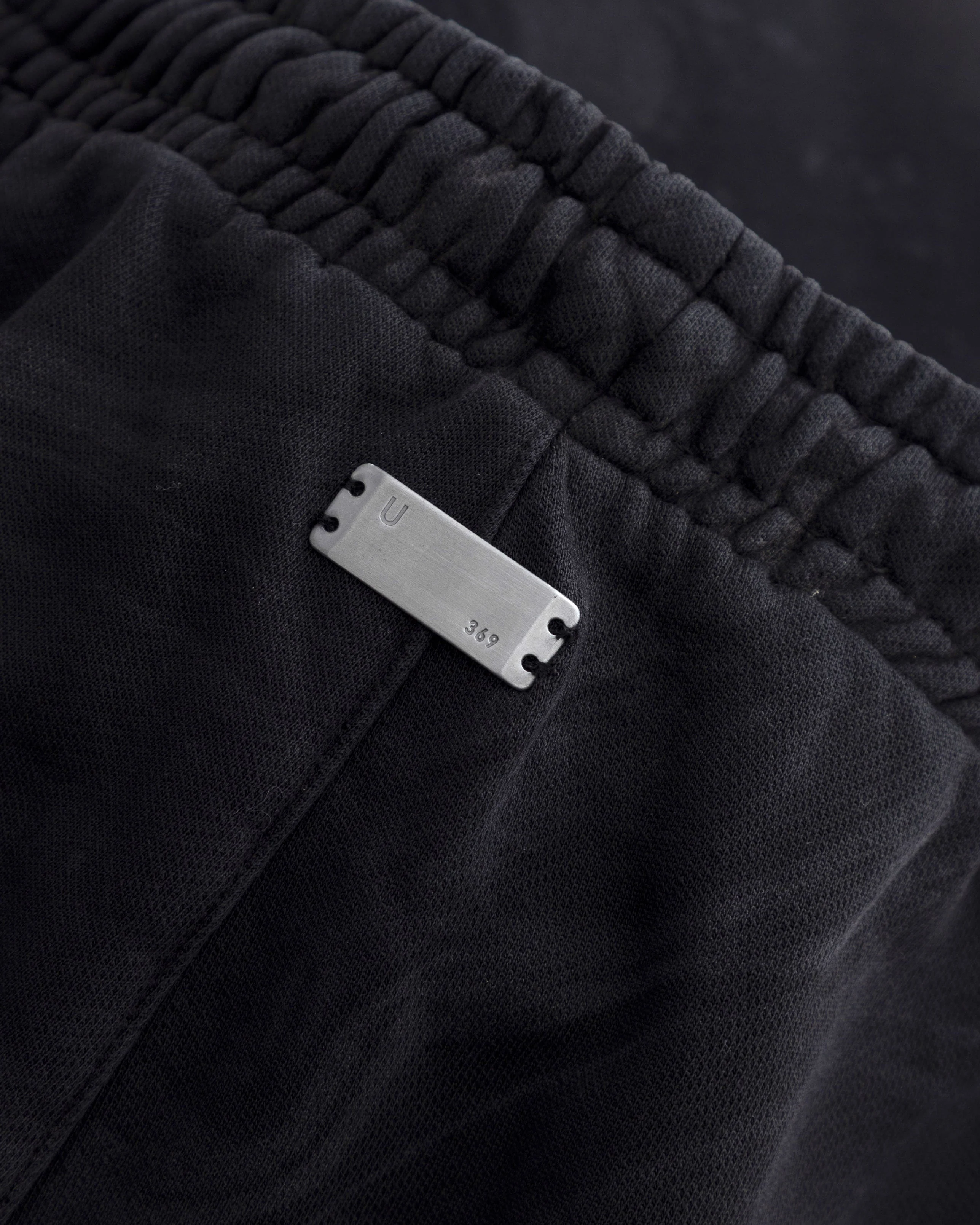 Basics UNDGLD Straight Pants Olied Black - Image 6