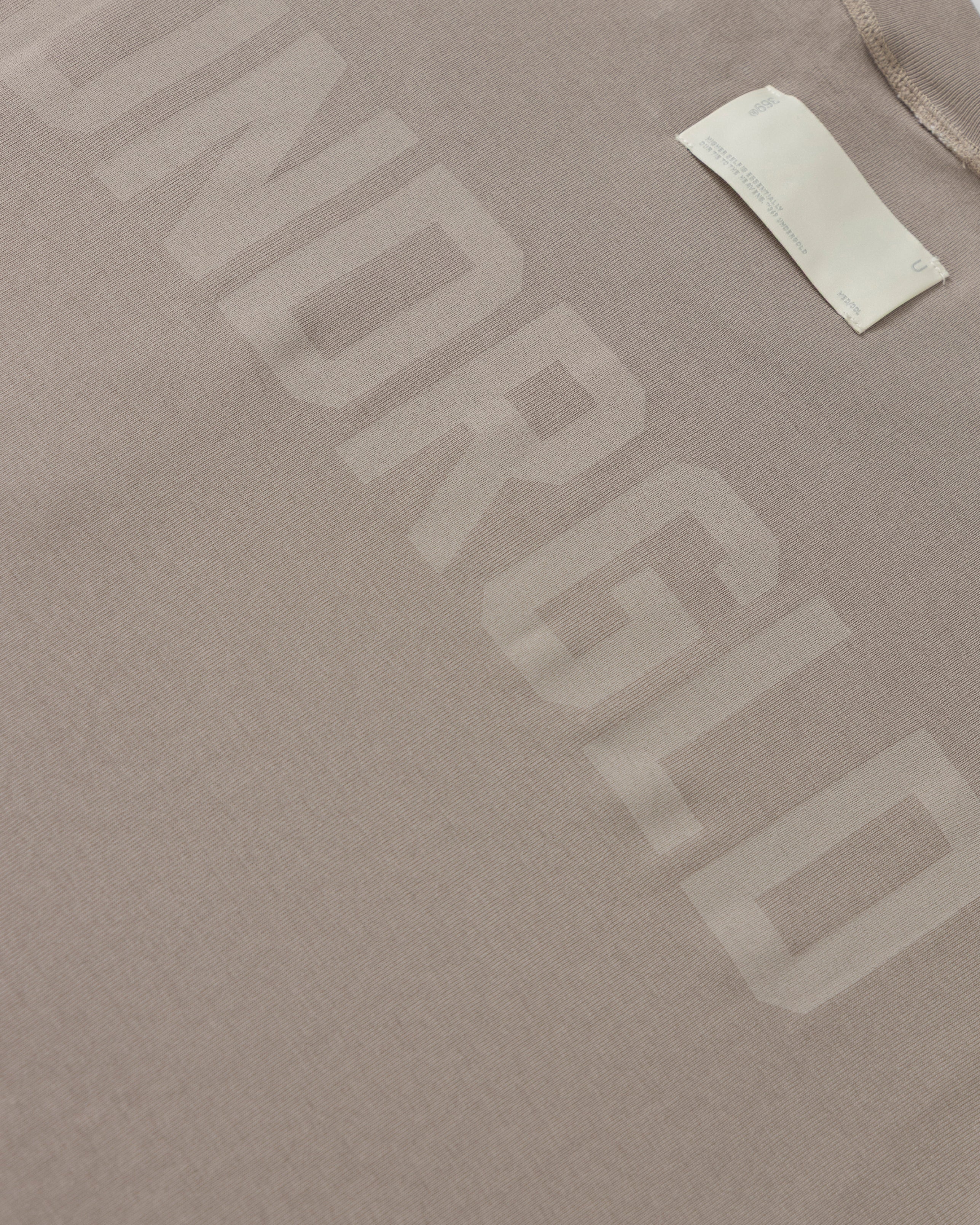 Basics UNDRGLD Boxy Fit Pocket Tshrit Light Brown - Image 4