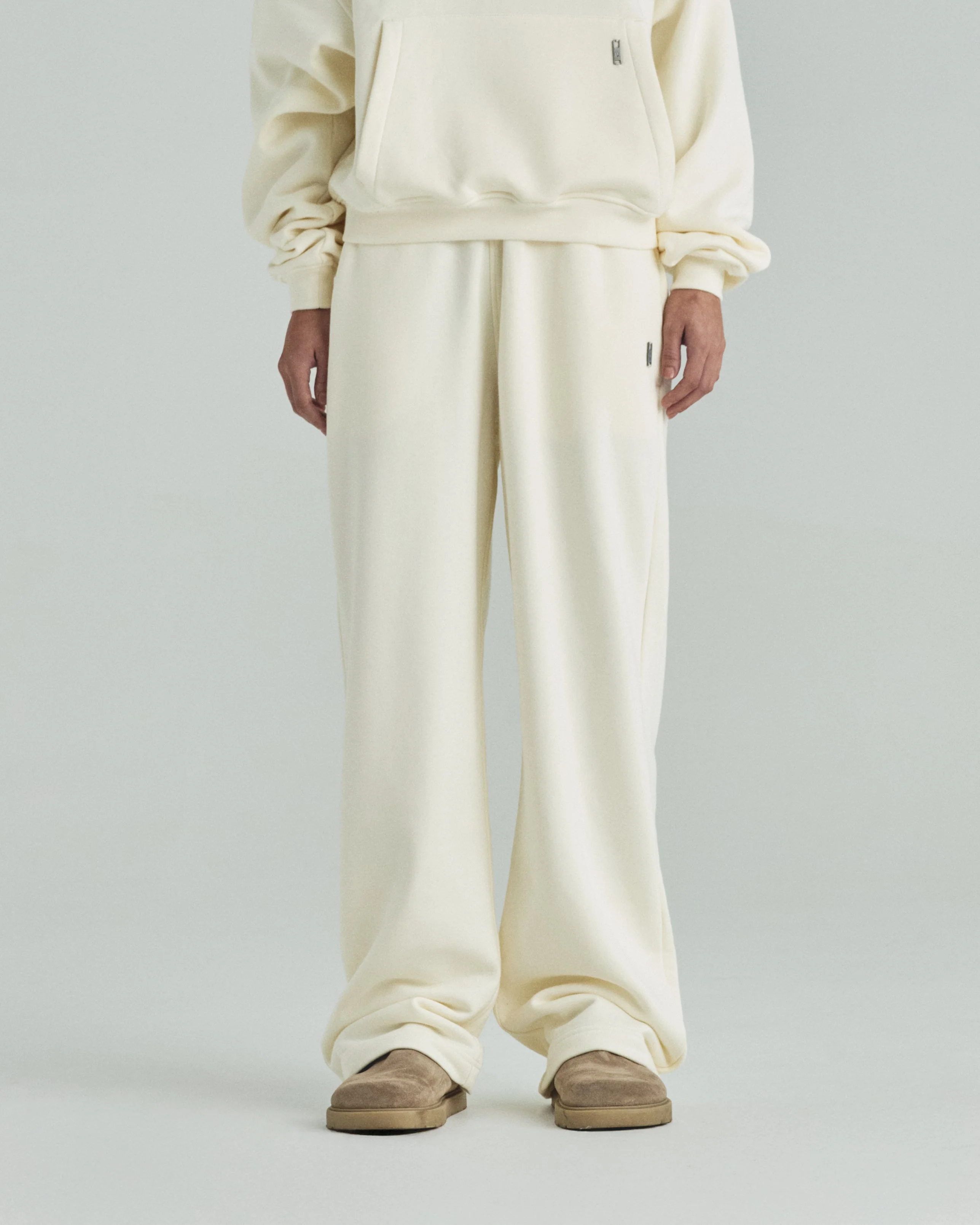Blanks Barrel Straight Pants Cream - Image 10