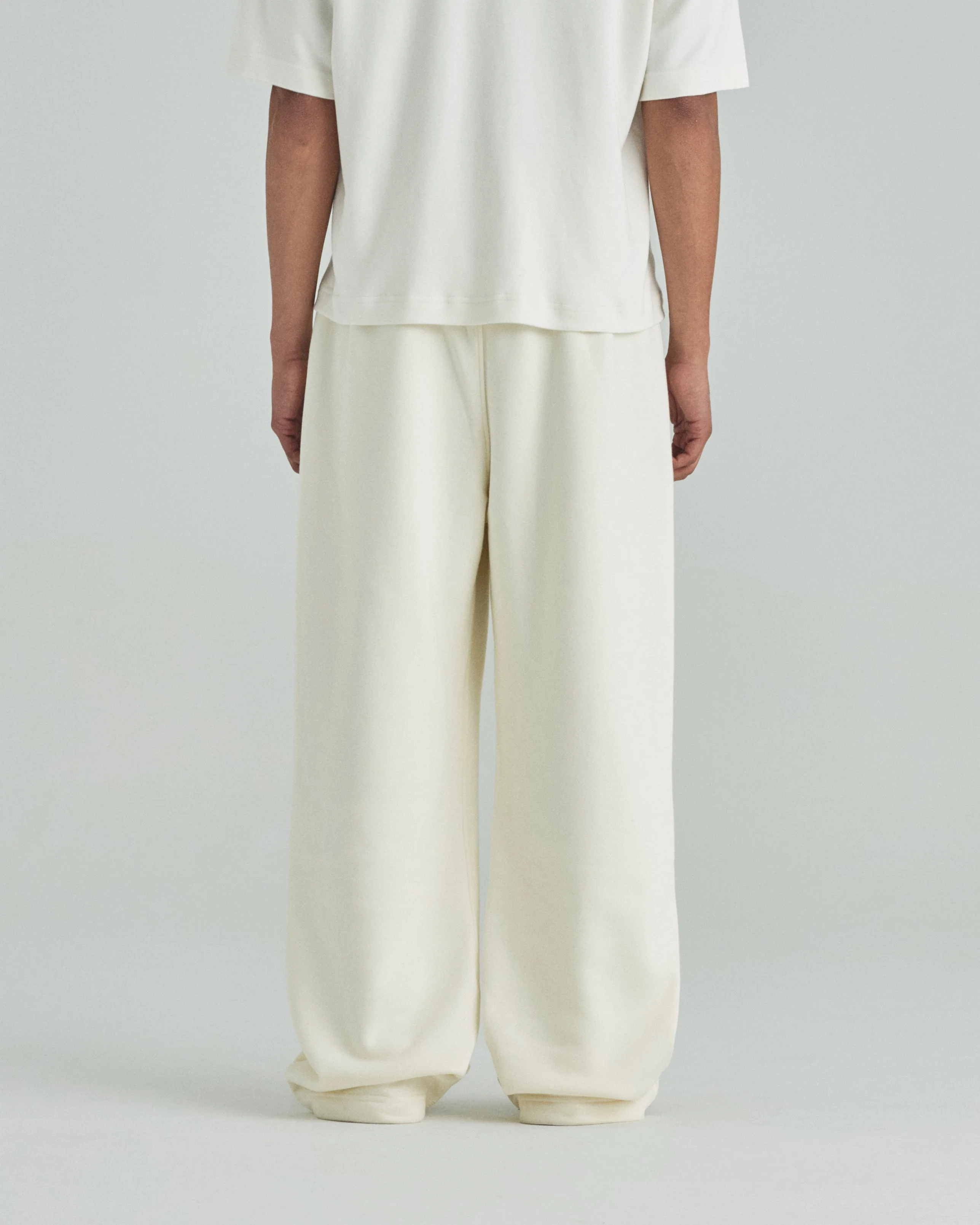 Blanks Barrel Straight Pants Cream - Image 4