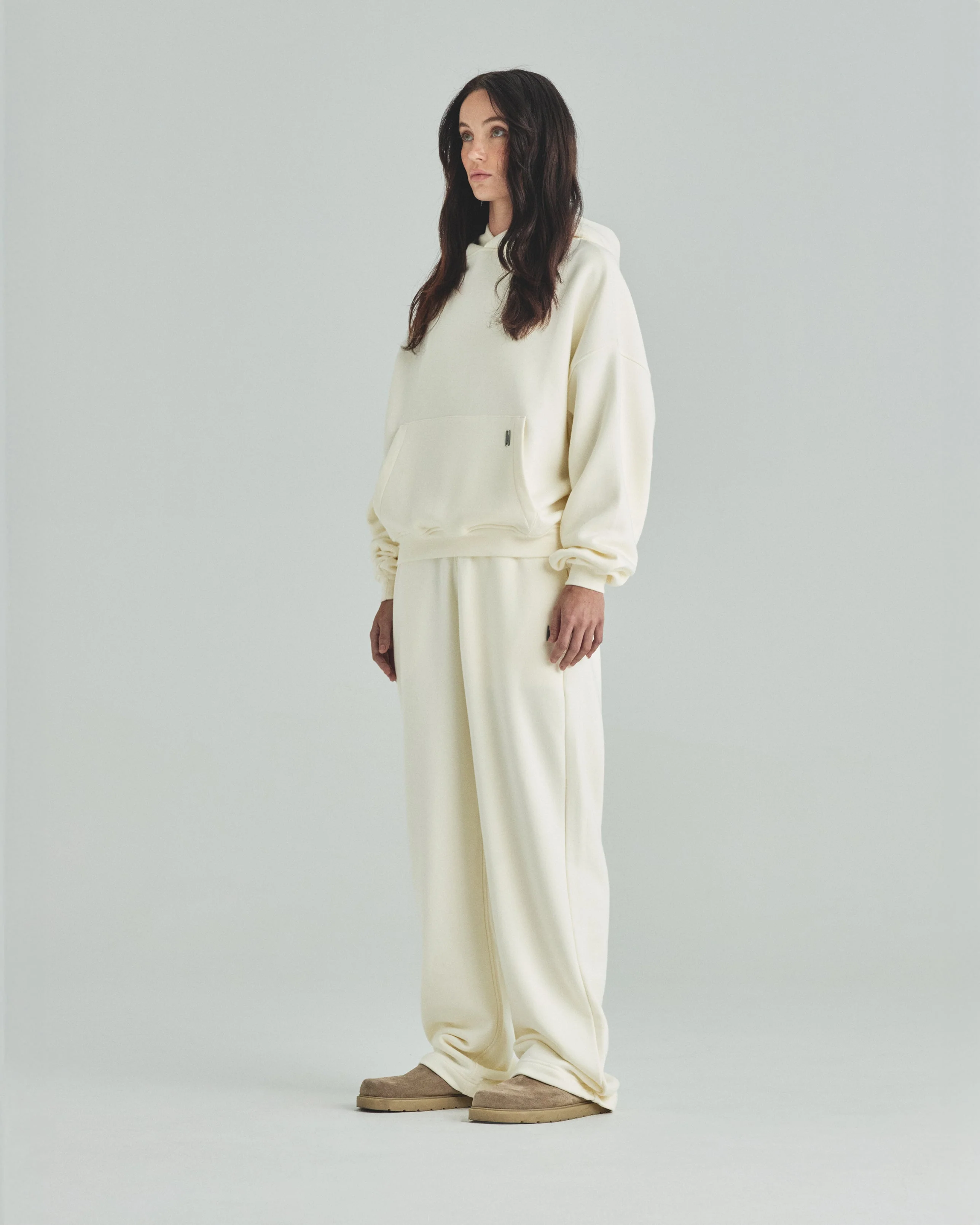 Blanks Barrel Straight Pants Cream - Image 6