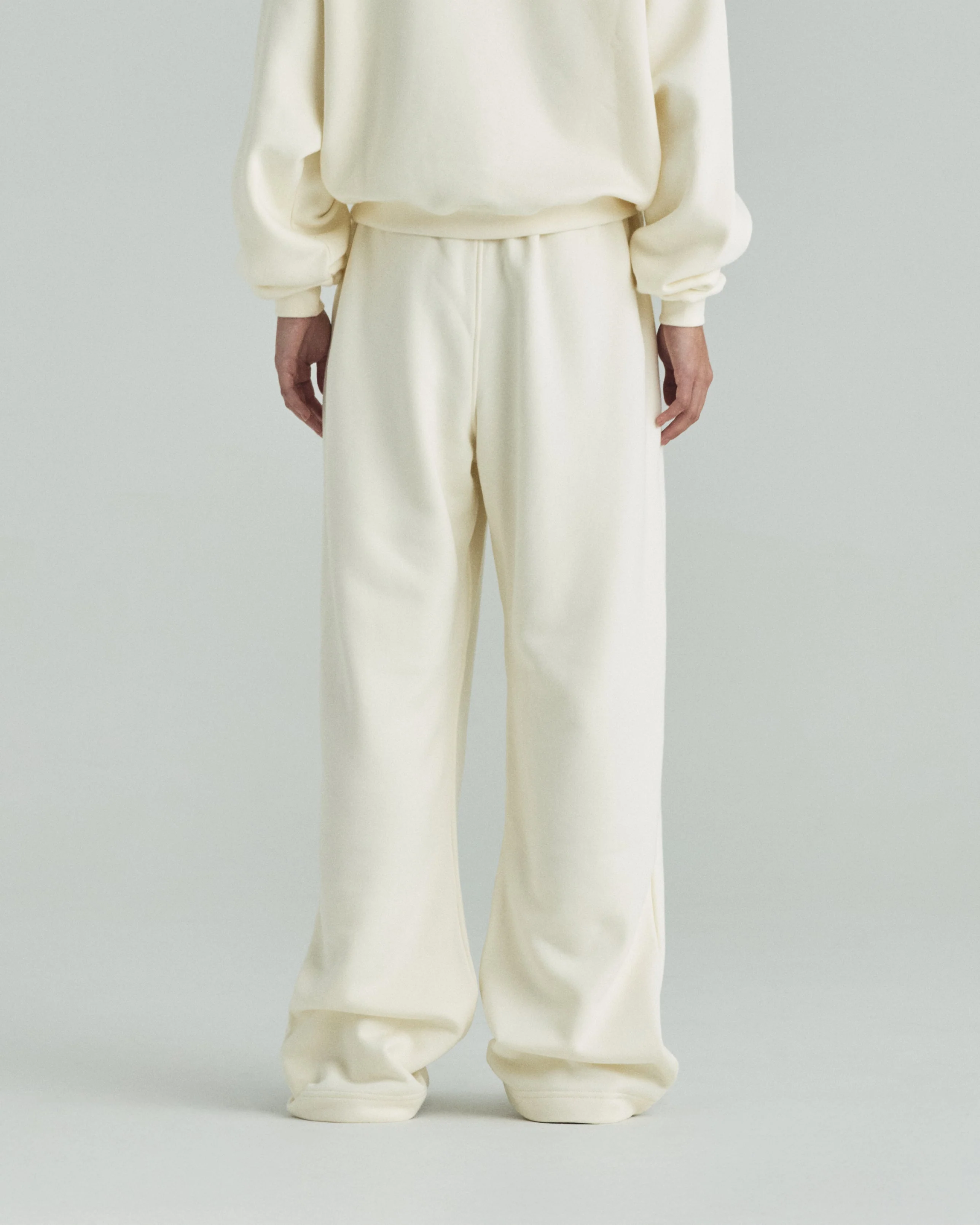 Blanks Barrel Straight Pants Cream - Image 9