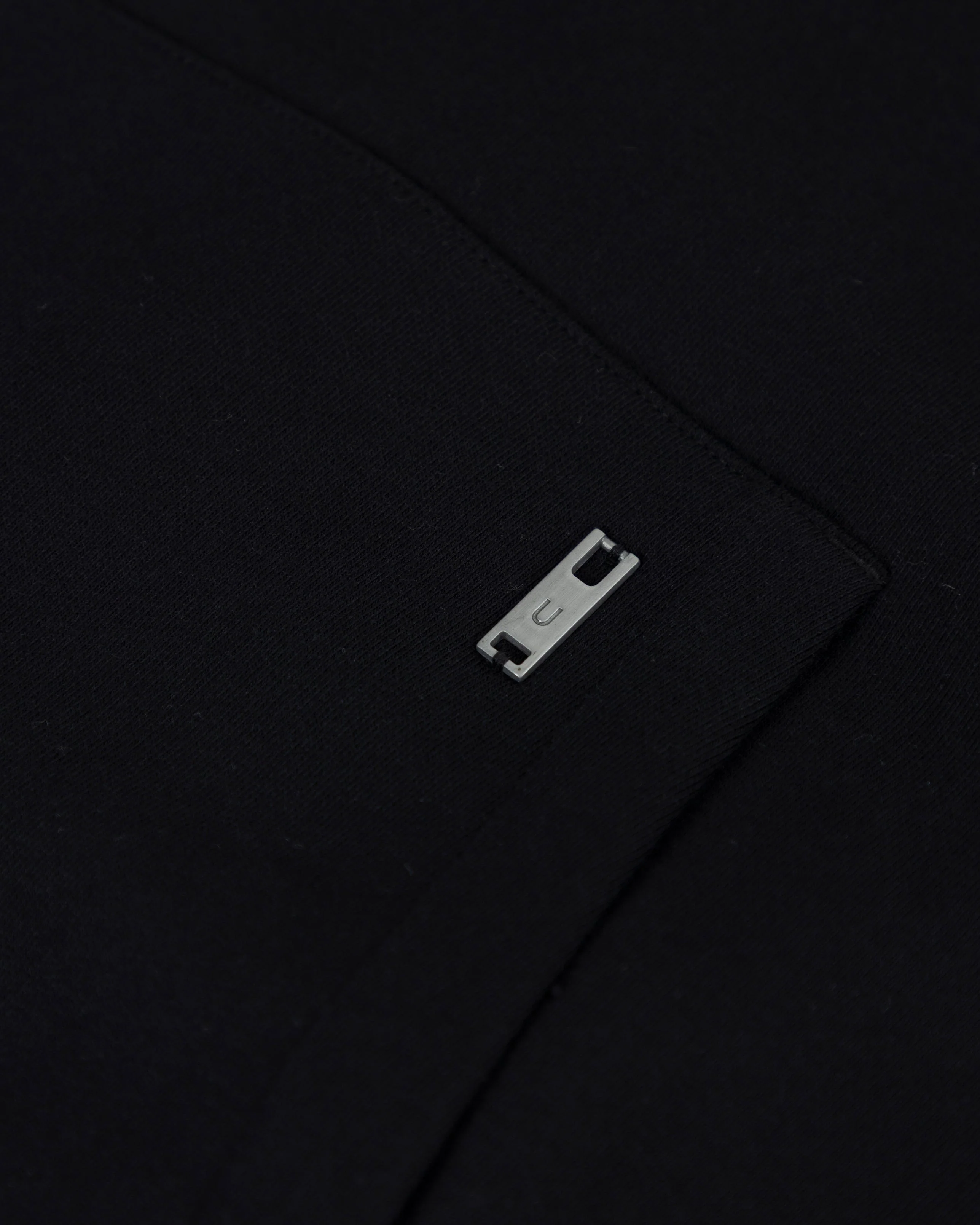 Blanks Boxy Fit Hoodie Black - Image 7