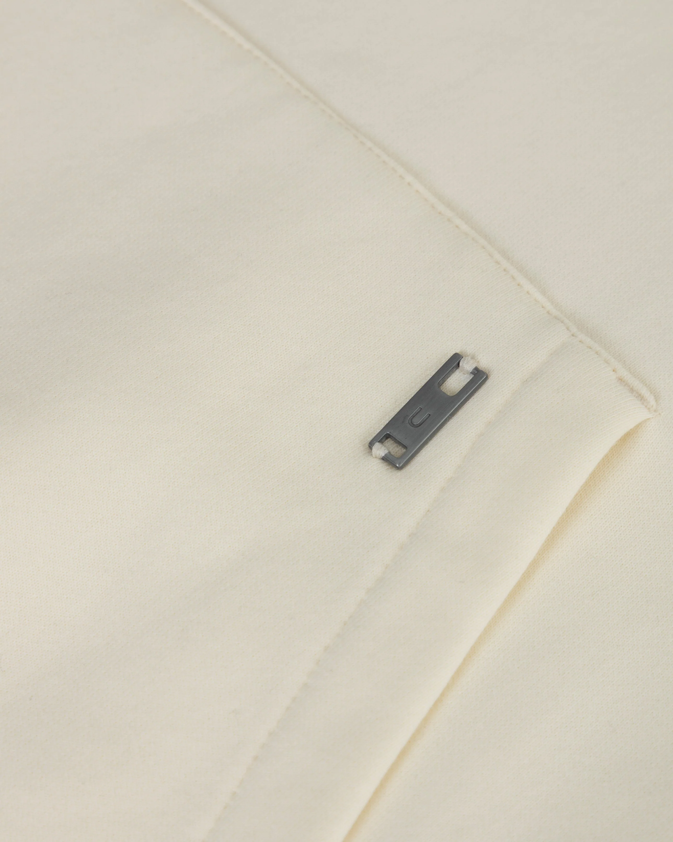 Blanks Boxy Fit Hoodie Cream - Image 7