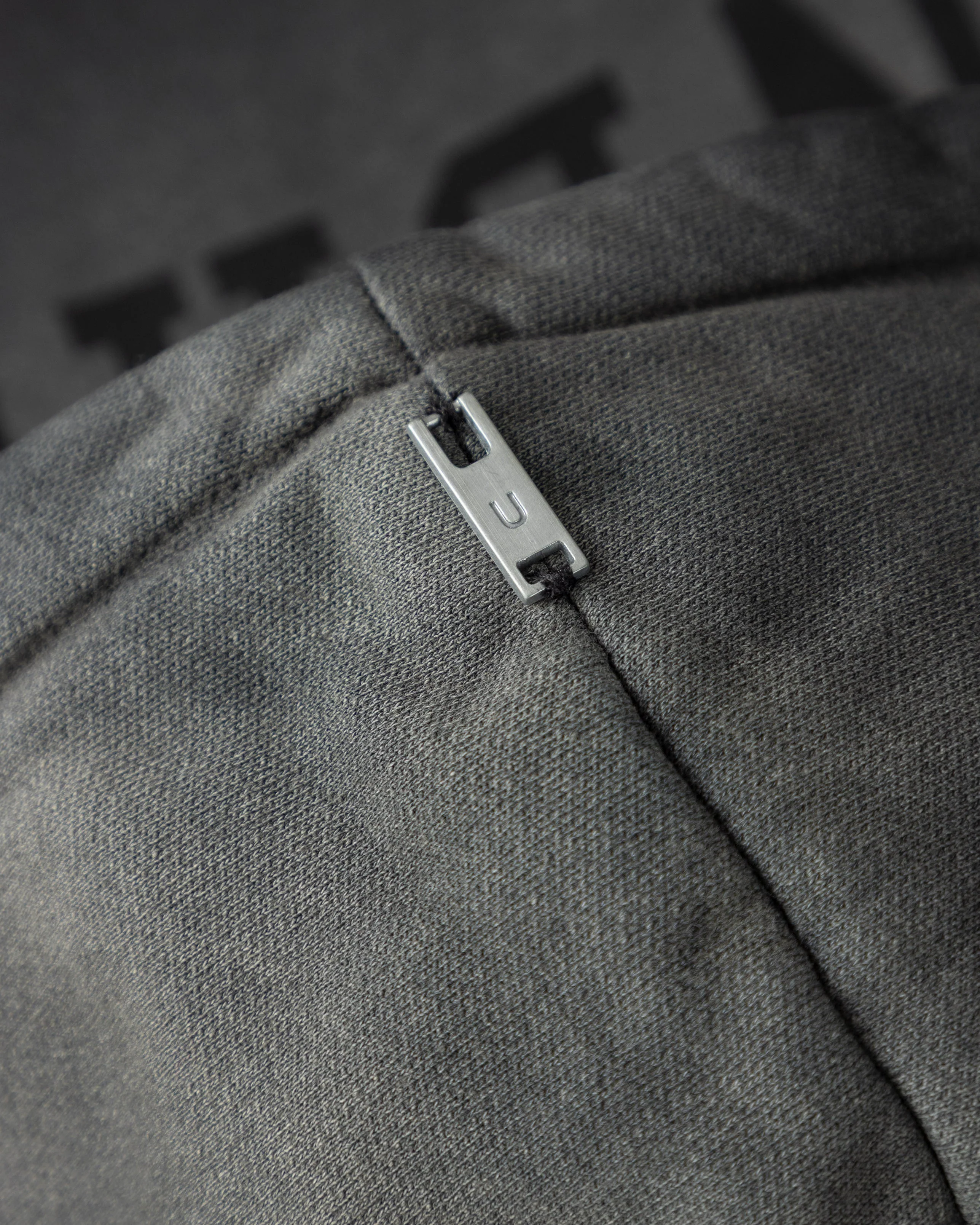 Line Varsity UNDRGLD Boxy Fit Hoodie Faded Black - Image 3