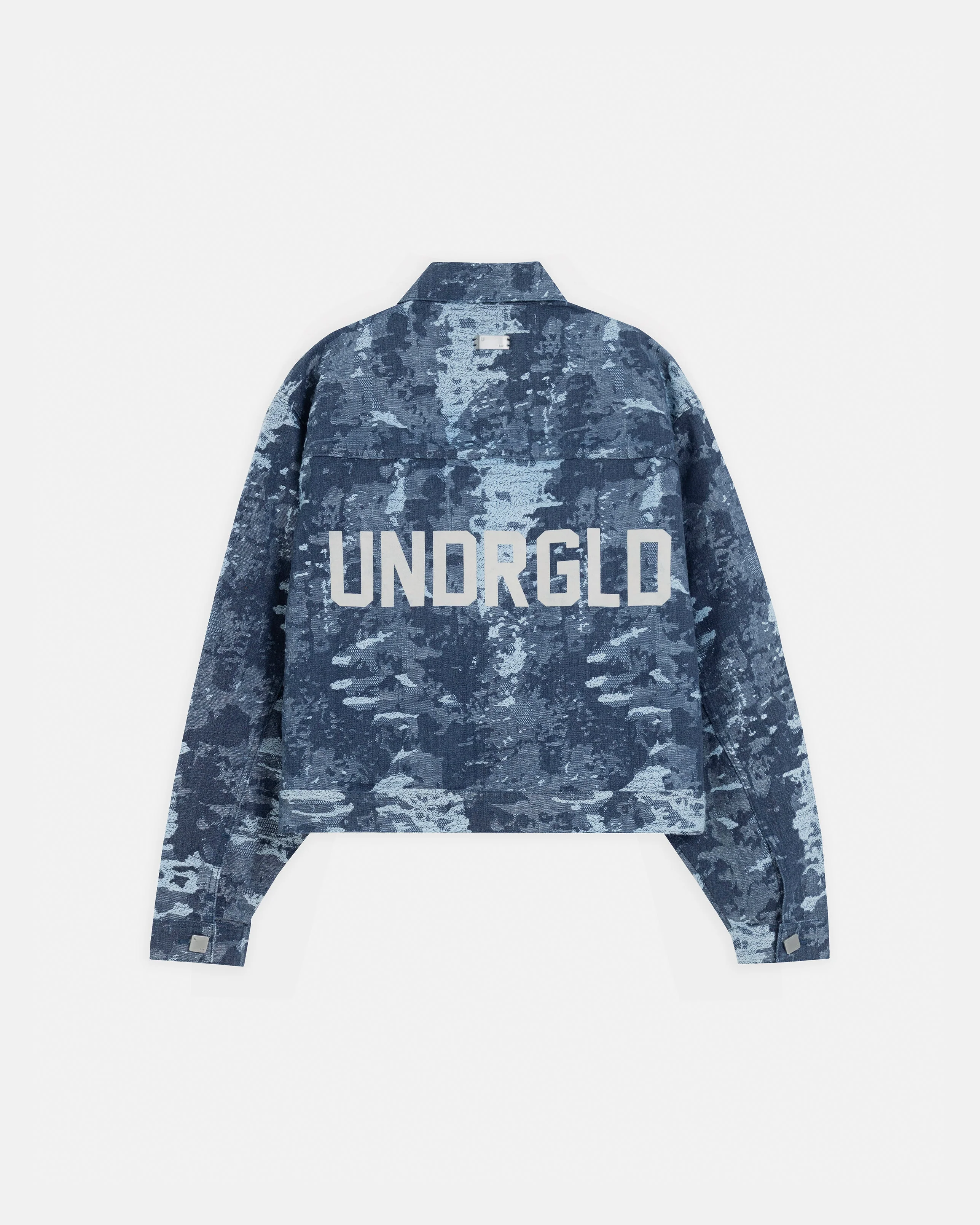 Capsule UNDRGLD Jacquard Jacket Cammo Blue - Image 3