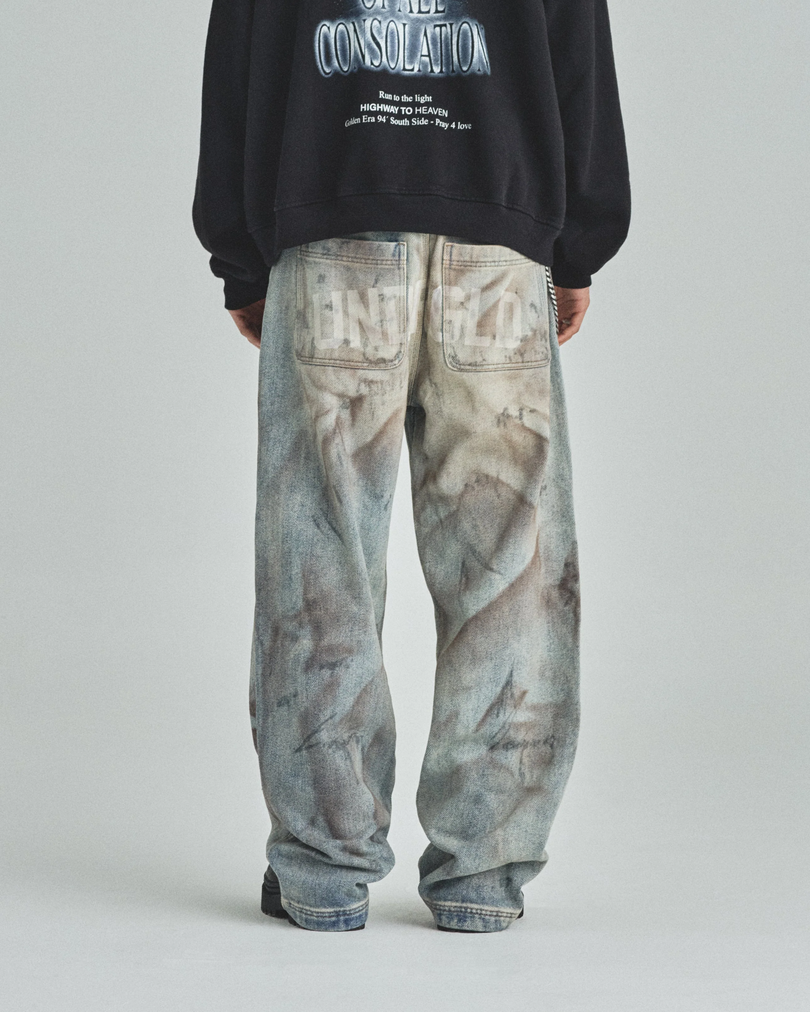 Capsule UNDRGLD Wide Jeans Dirty Blue - Image 7