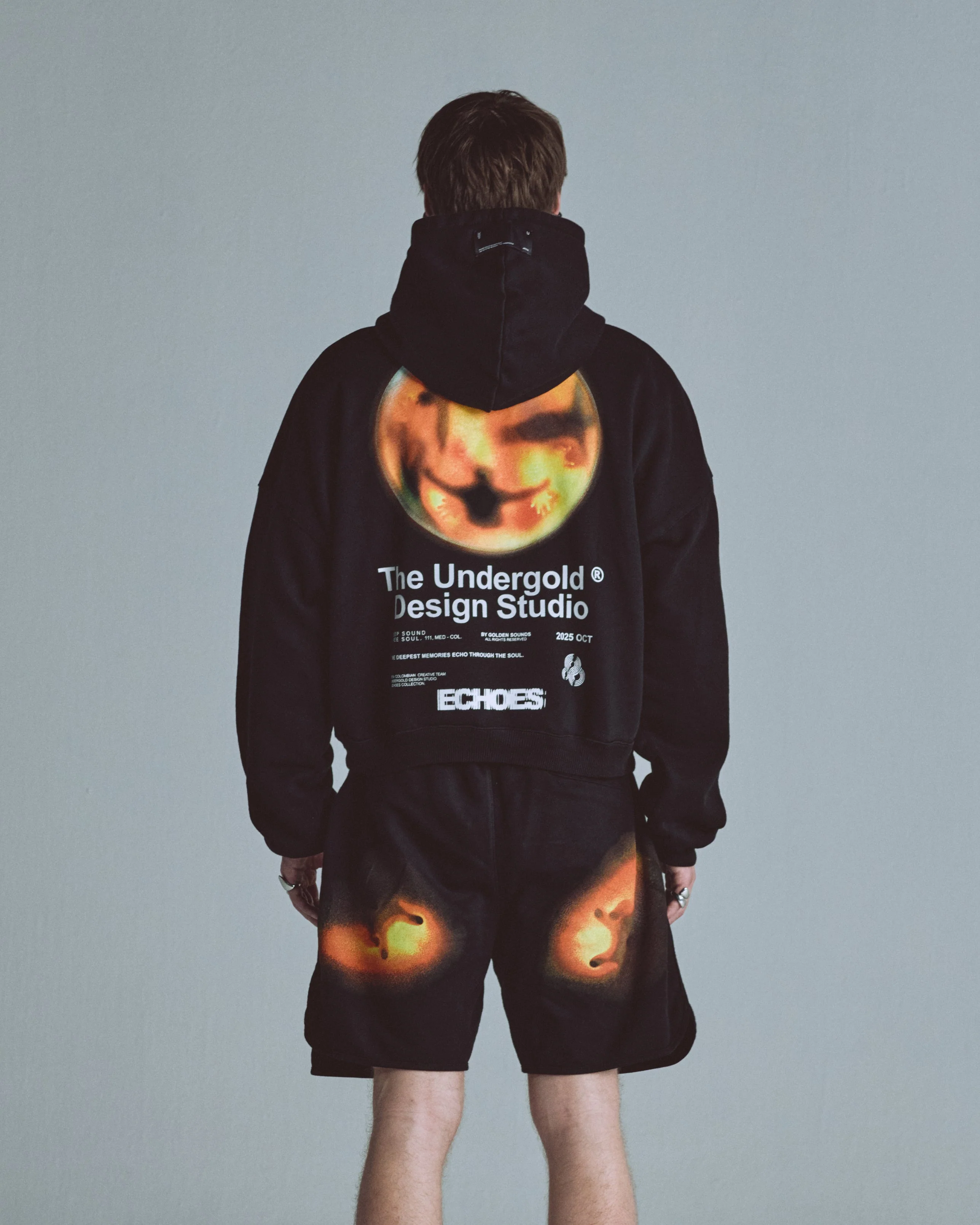Echoes Amplitude Hoodie Black - Image 7
