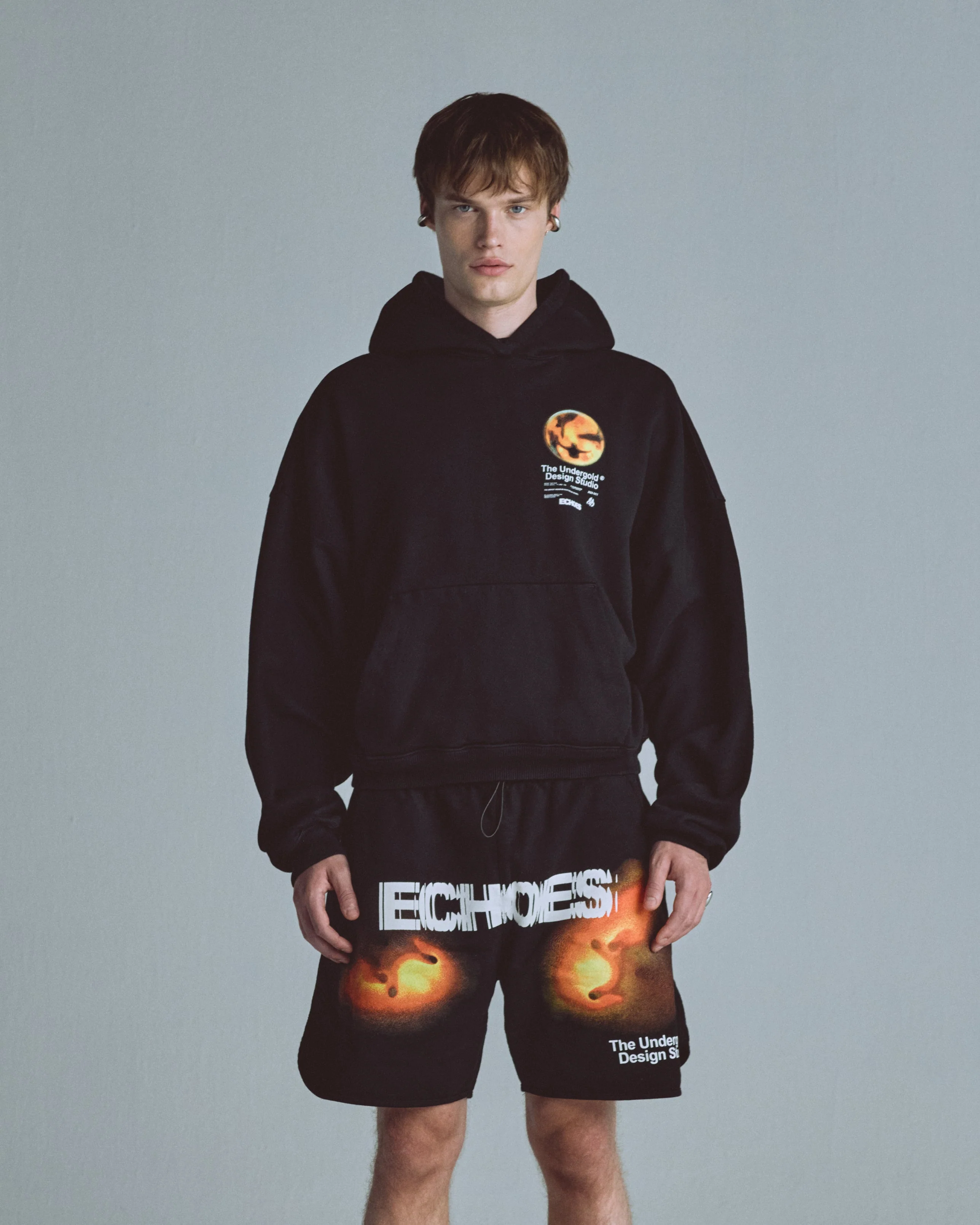 Echoes Amplitude Hoodie Black - Image 8
