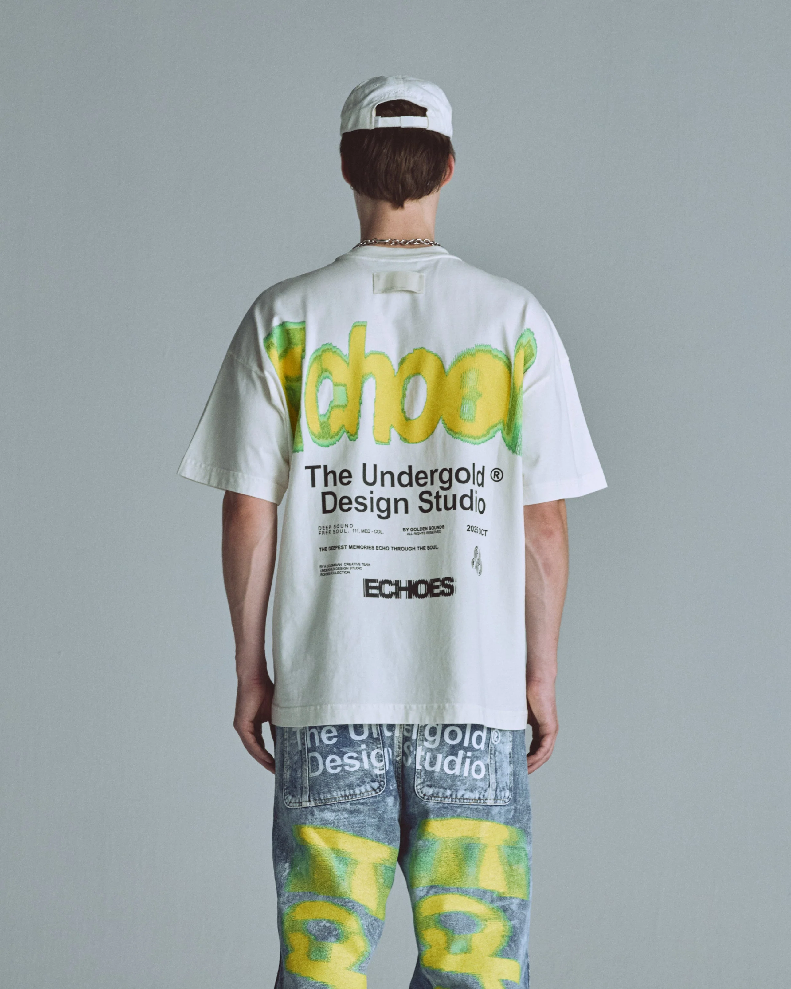 Echoes Echo Tshirt White - Image 7