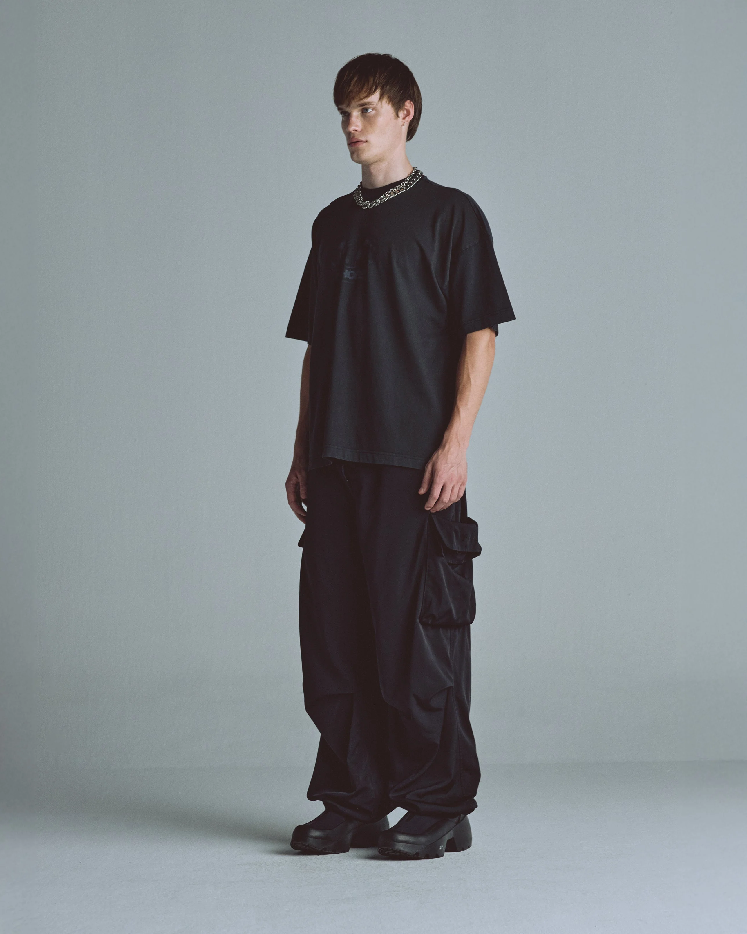 Echoes Peak Tshirt Vintage Black - Image 5