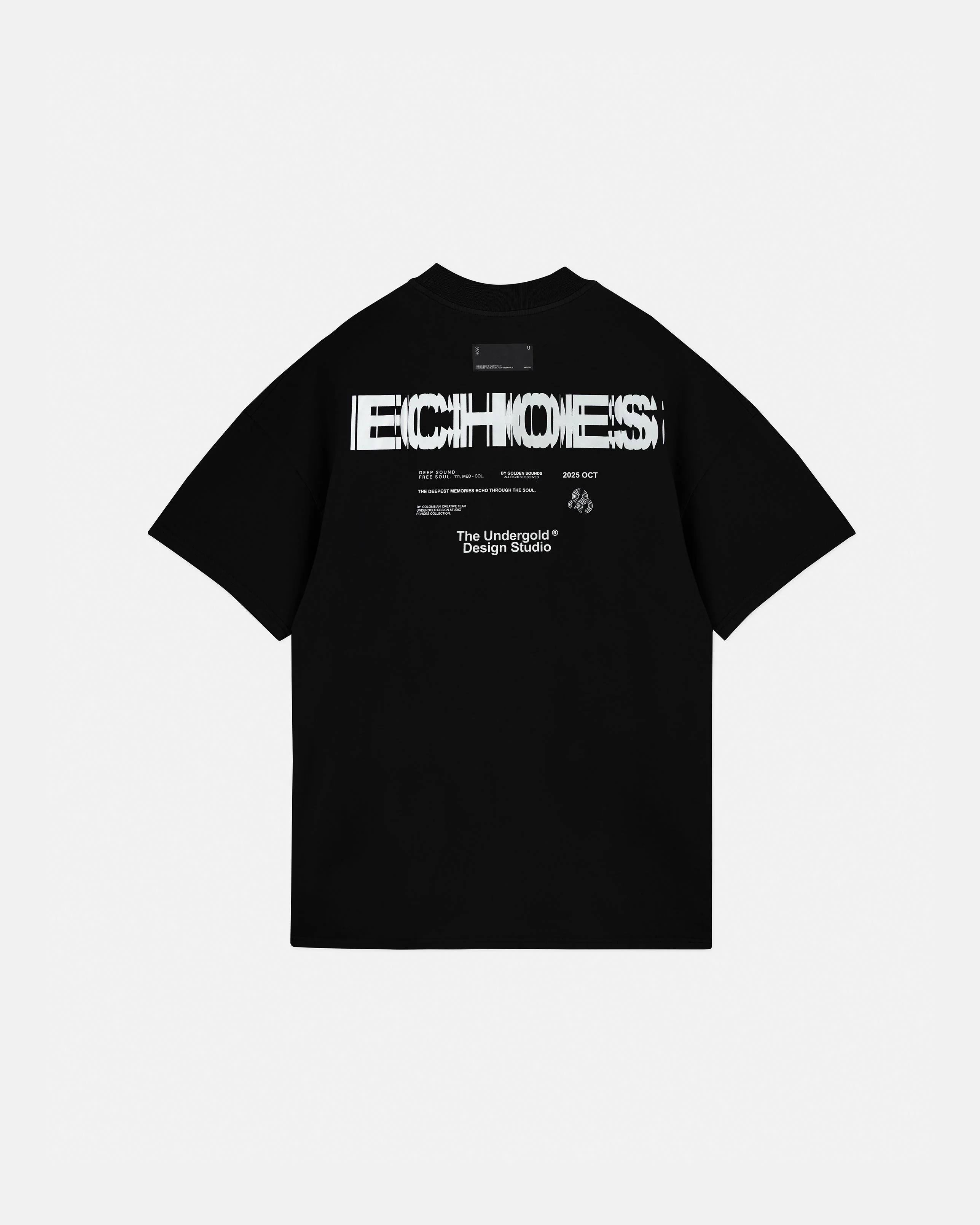 Echoes Touch Tshirt Black - Image 3
